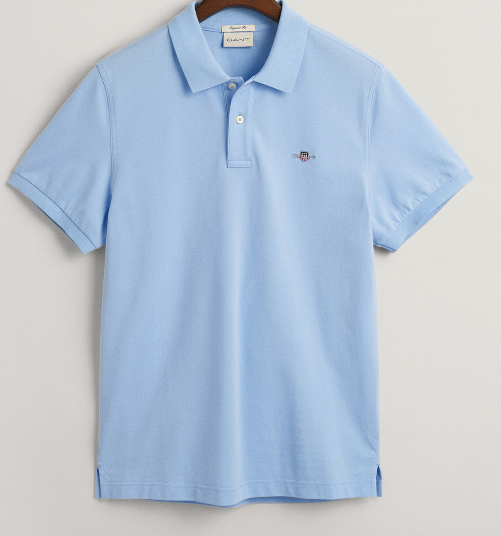 Gant "Regular Shield" Polo Shirt Capri Blue