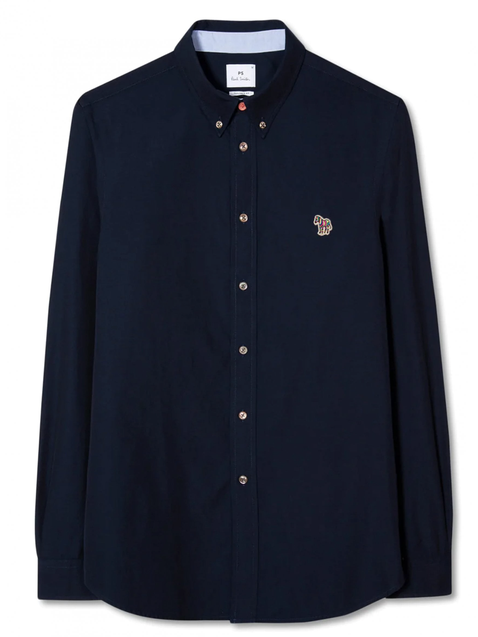 PS by Paul Smith Tailored Shirt Zebra Navy