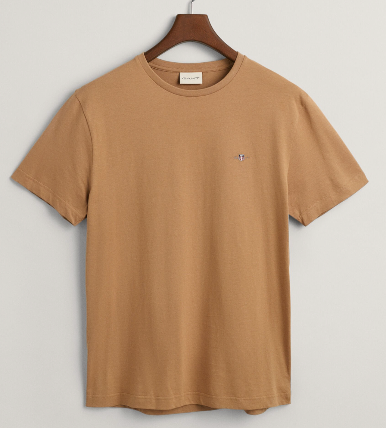 Gant Basic T-Shirt Warm Khaki