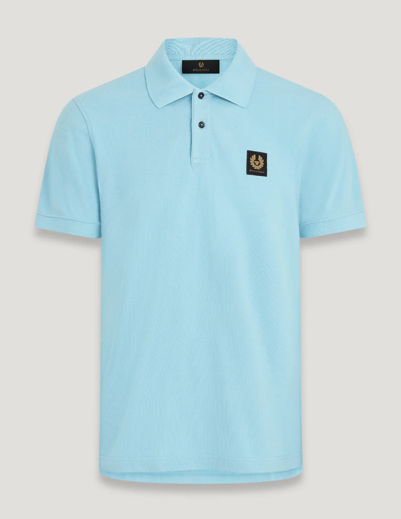 Belstaff S/S Pique Polo Shirt Skyline Blue