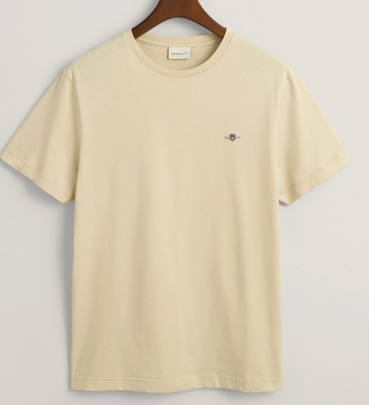 Gant Basic T-Shirt Silky Beige