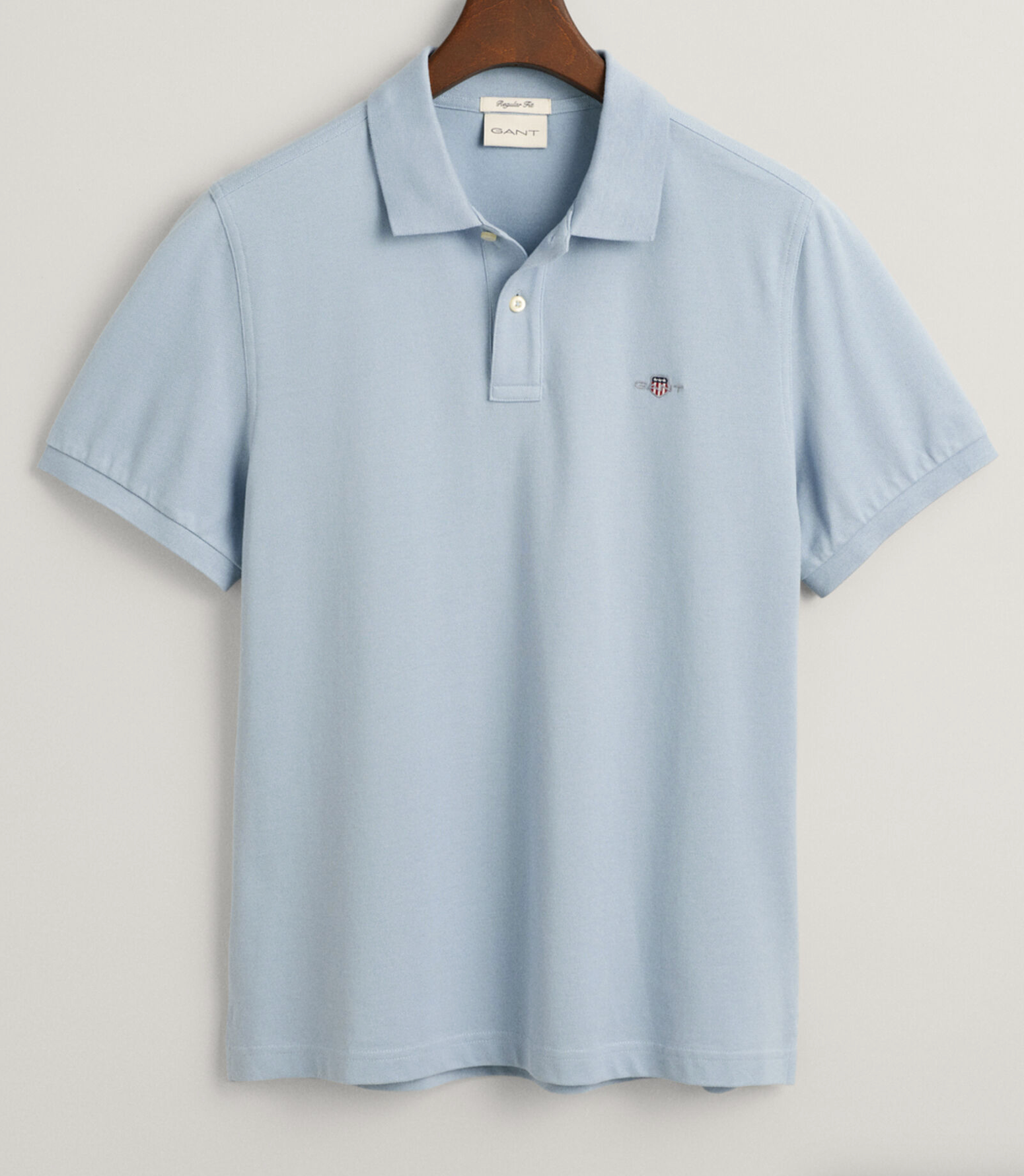 Gant "Regular Shield " Polo Shirt Dove Blue