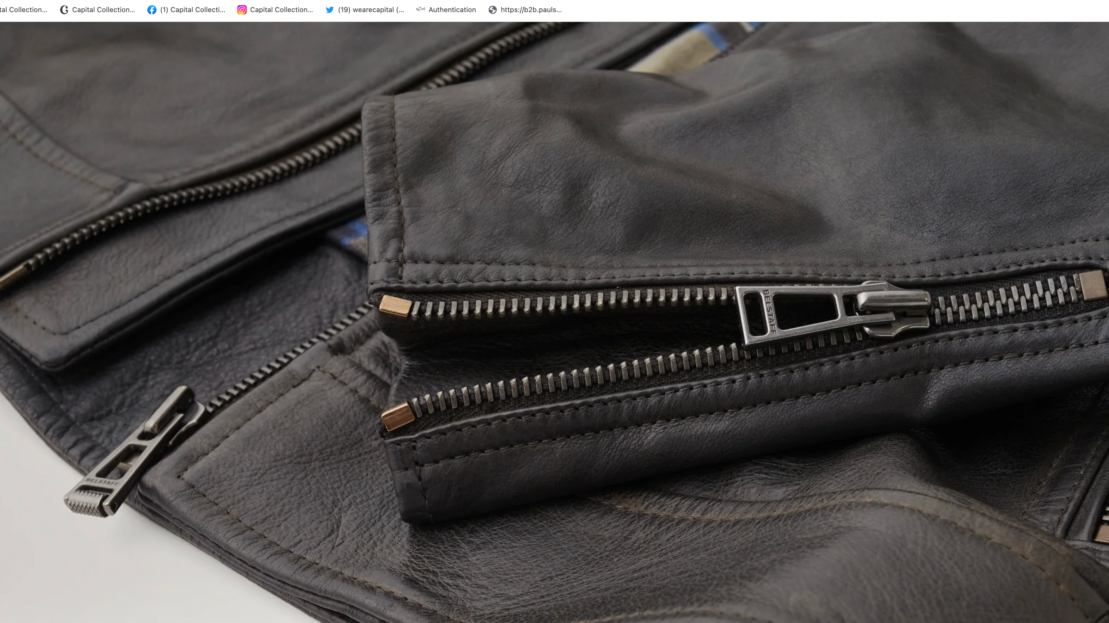 Belstaff outlaw sales leather jacket