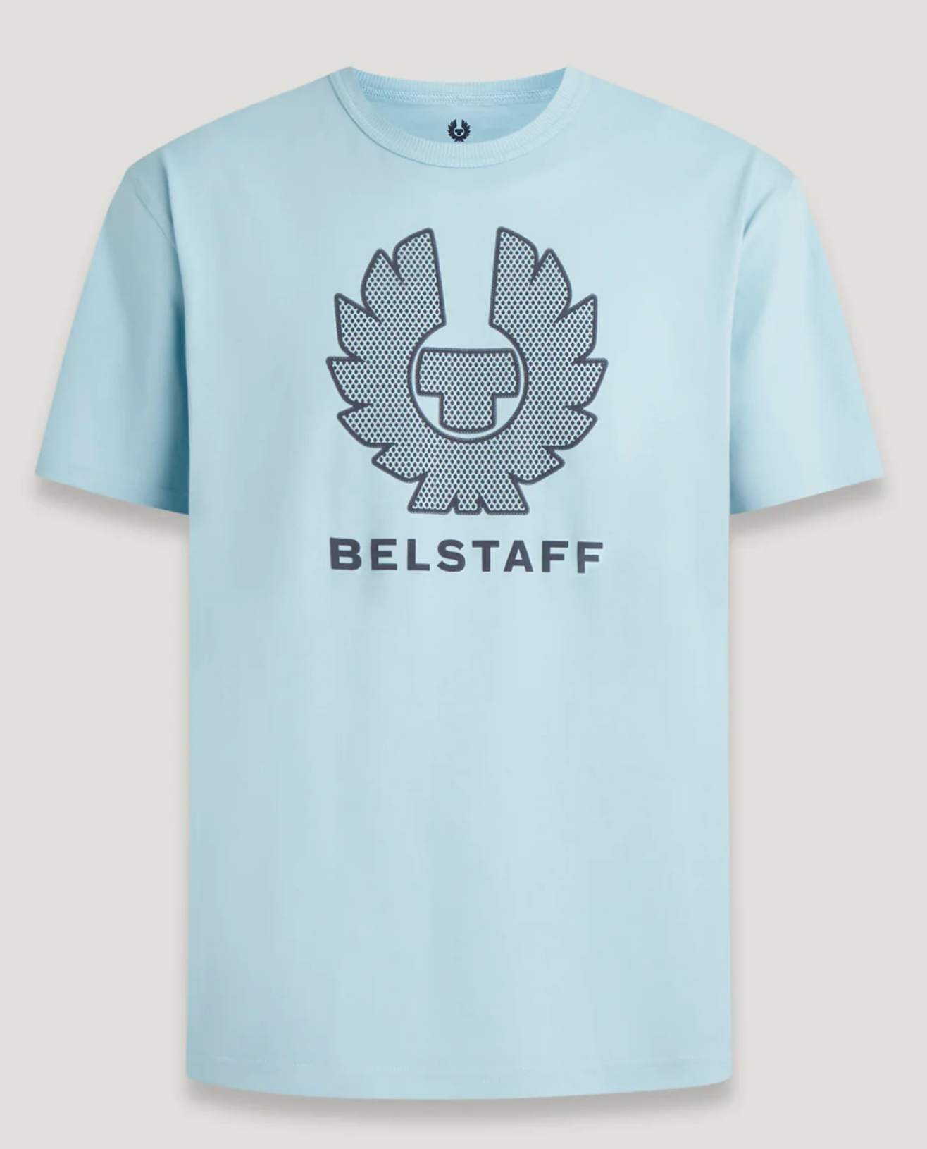 Belstaff Short Sleeve "HEX" T-Shirt Skyline Blue