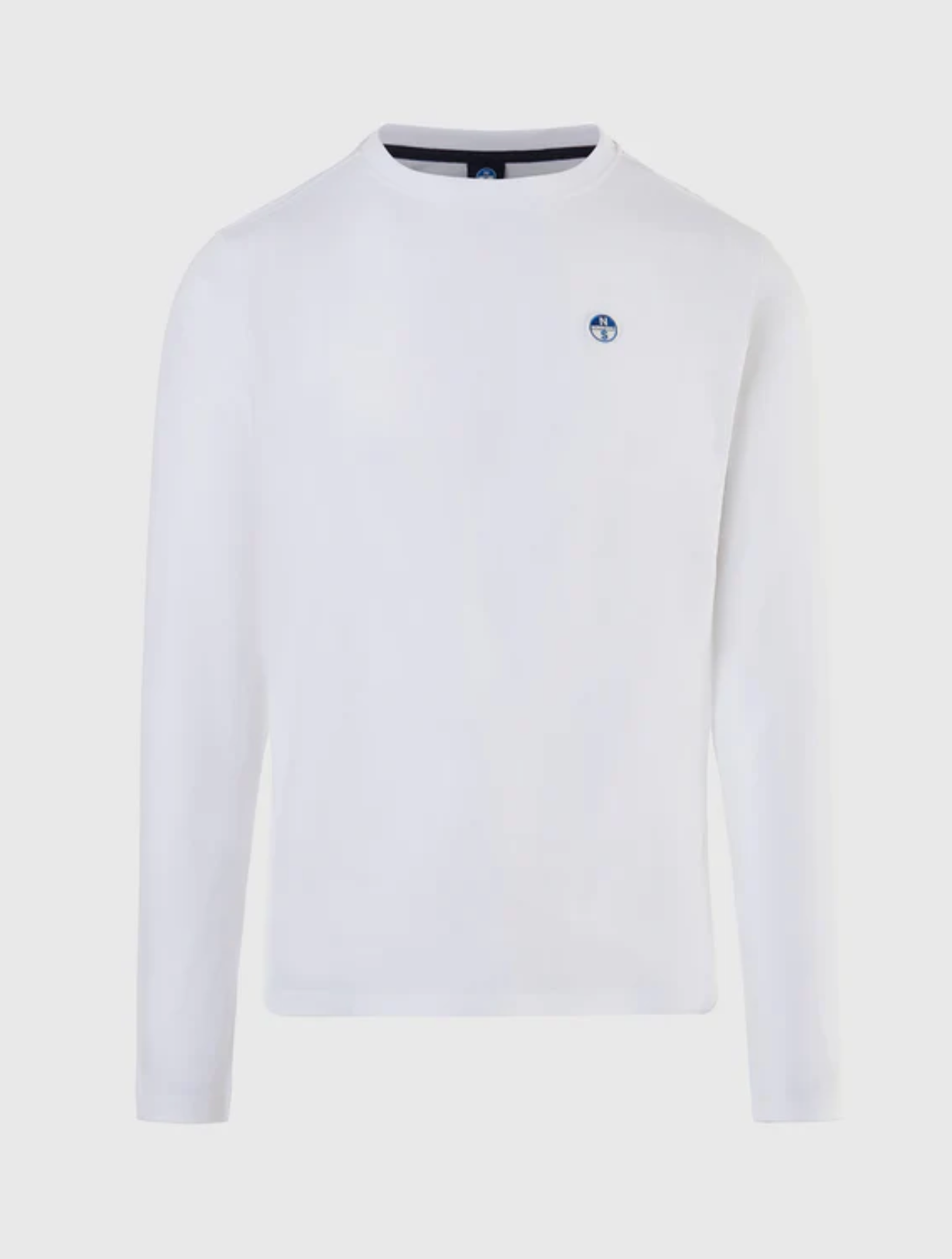 North Sails New Logo Long Sleeve T-Shirt White