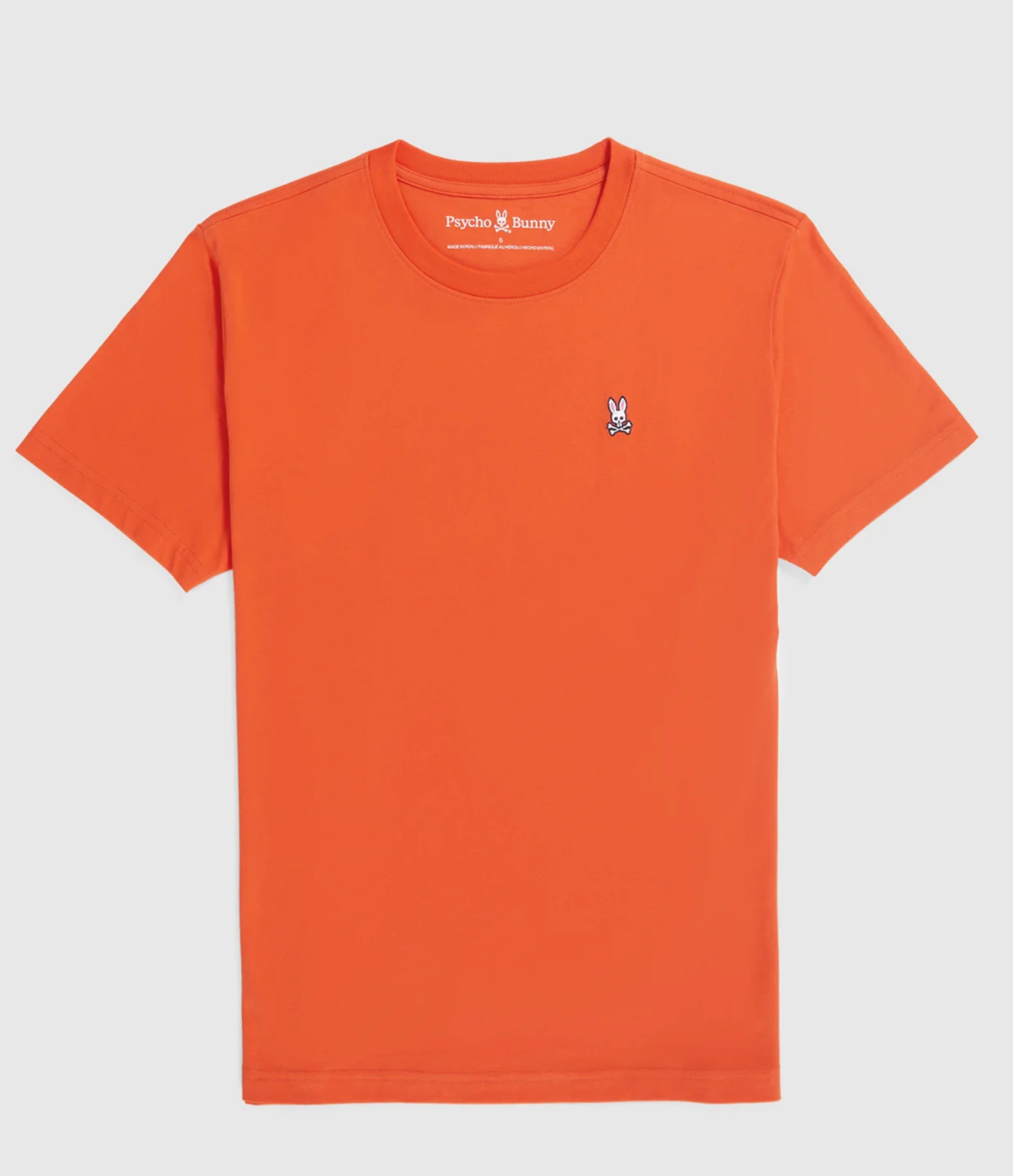 Psycho Bunny Classic T-Shirt Tango Orange