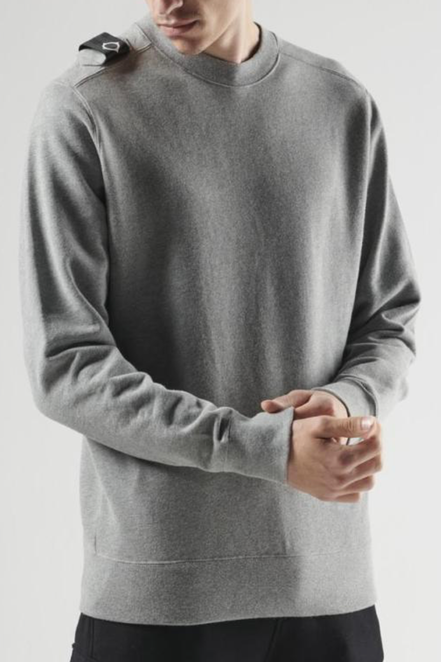 Grey Marl MA.Strum "Core" Sweatshirt