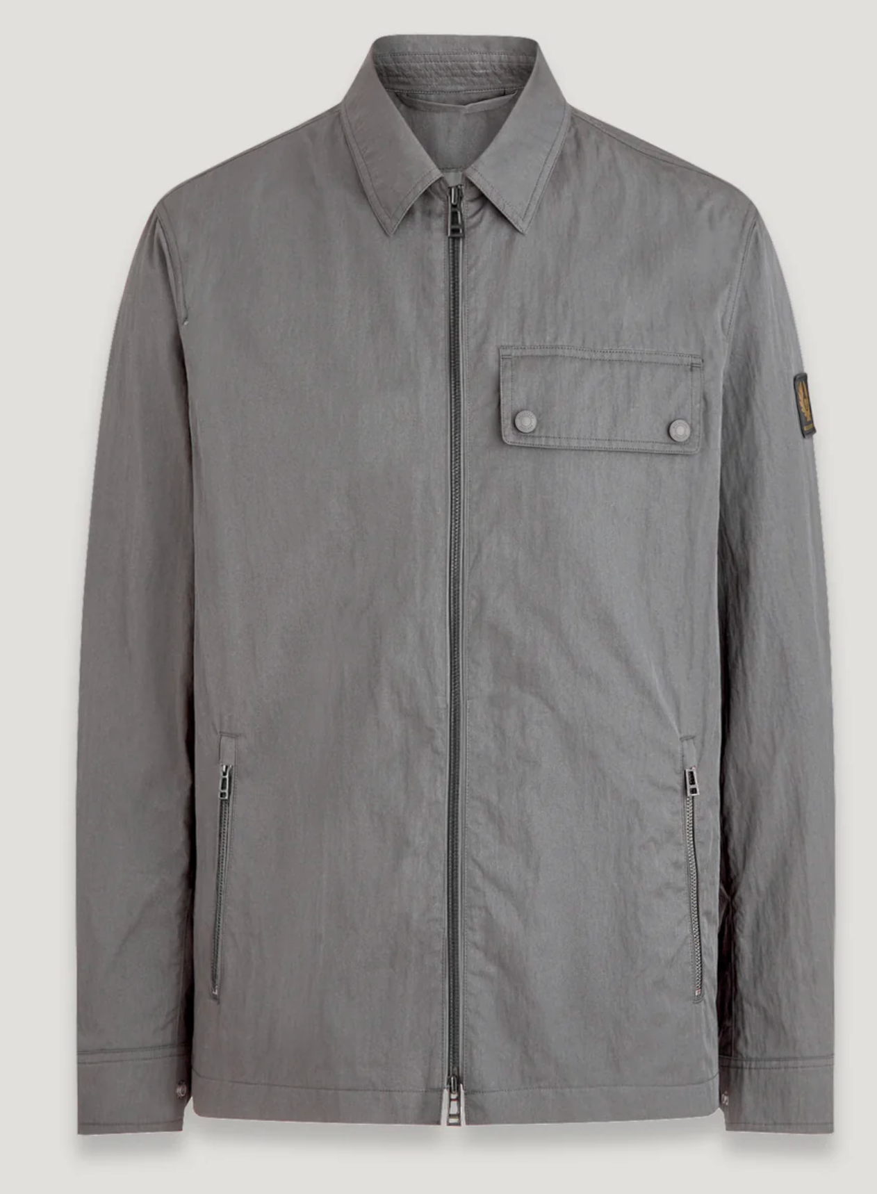 Gunmetal Belstaff "DEPOT" Over Shirt