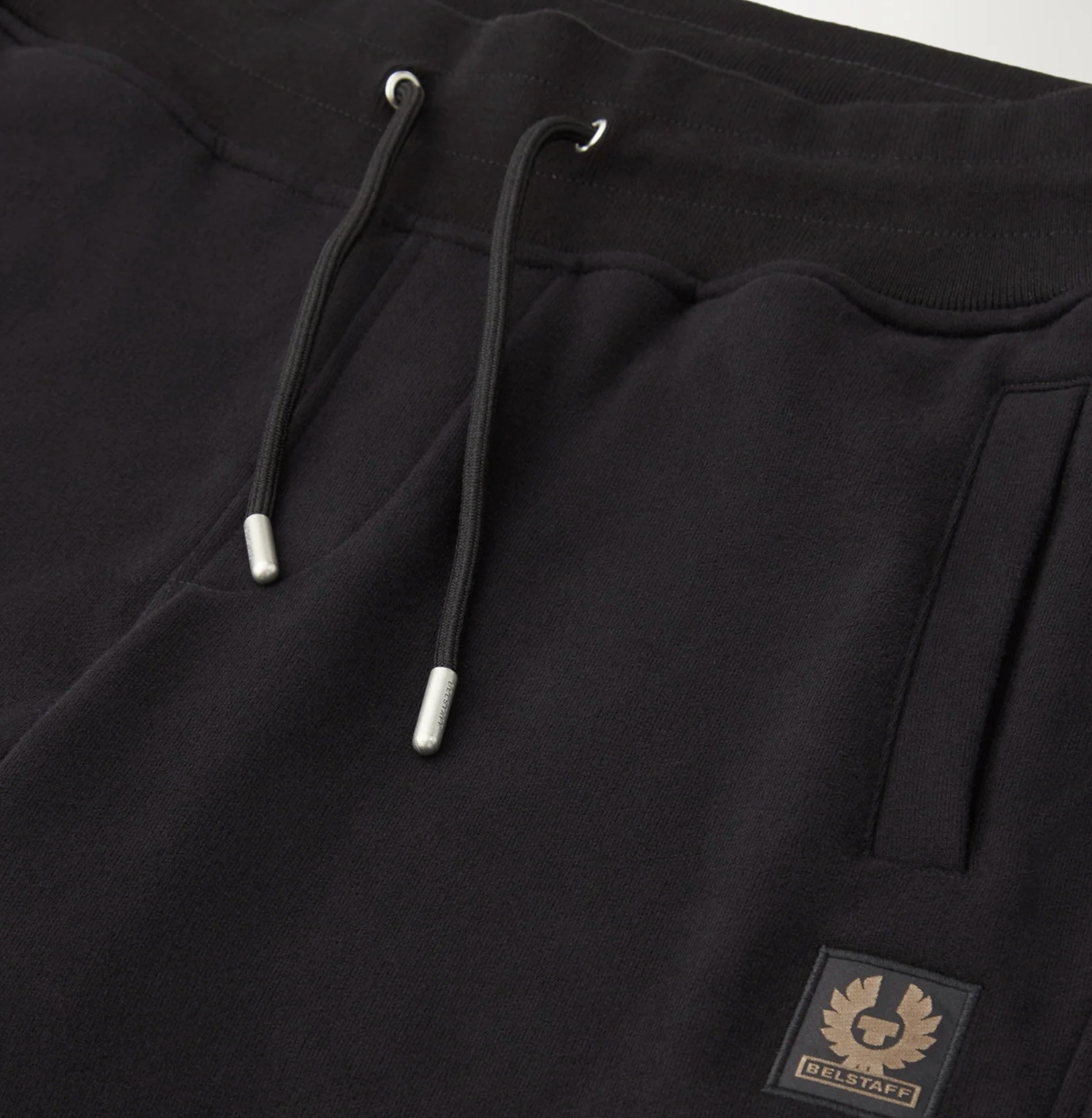 Black Belstaff Logo Sweatpants