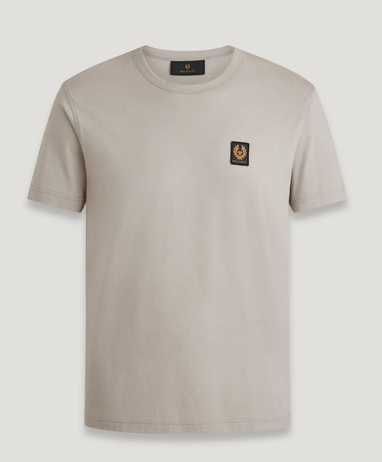 Chrome Grey Belstaff Short Sleeve T-Shirt