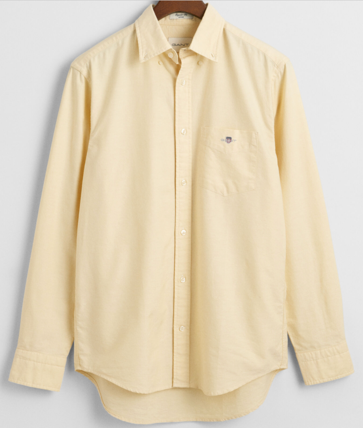 Burnt Wheat Gant Regular Oxford Shirt