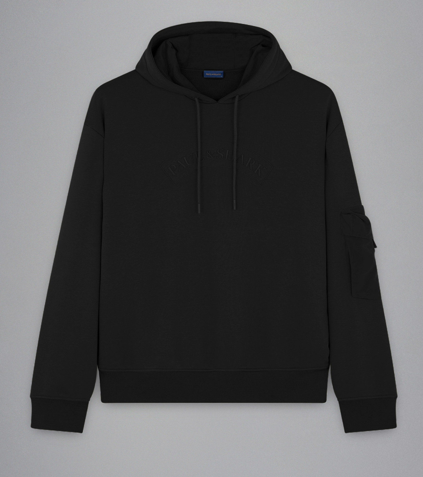 Black Paul & Shark Logo Hoodie