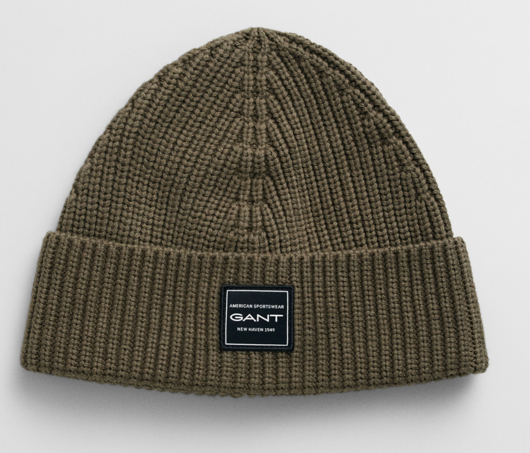 Juniper Green Gant "Unisex" Cotton Beanie Hat