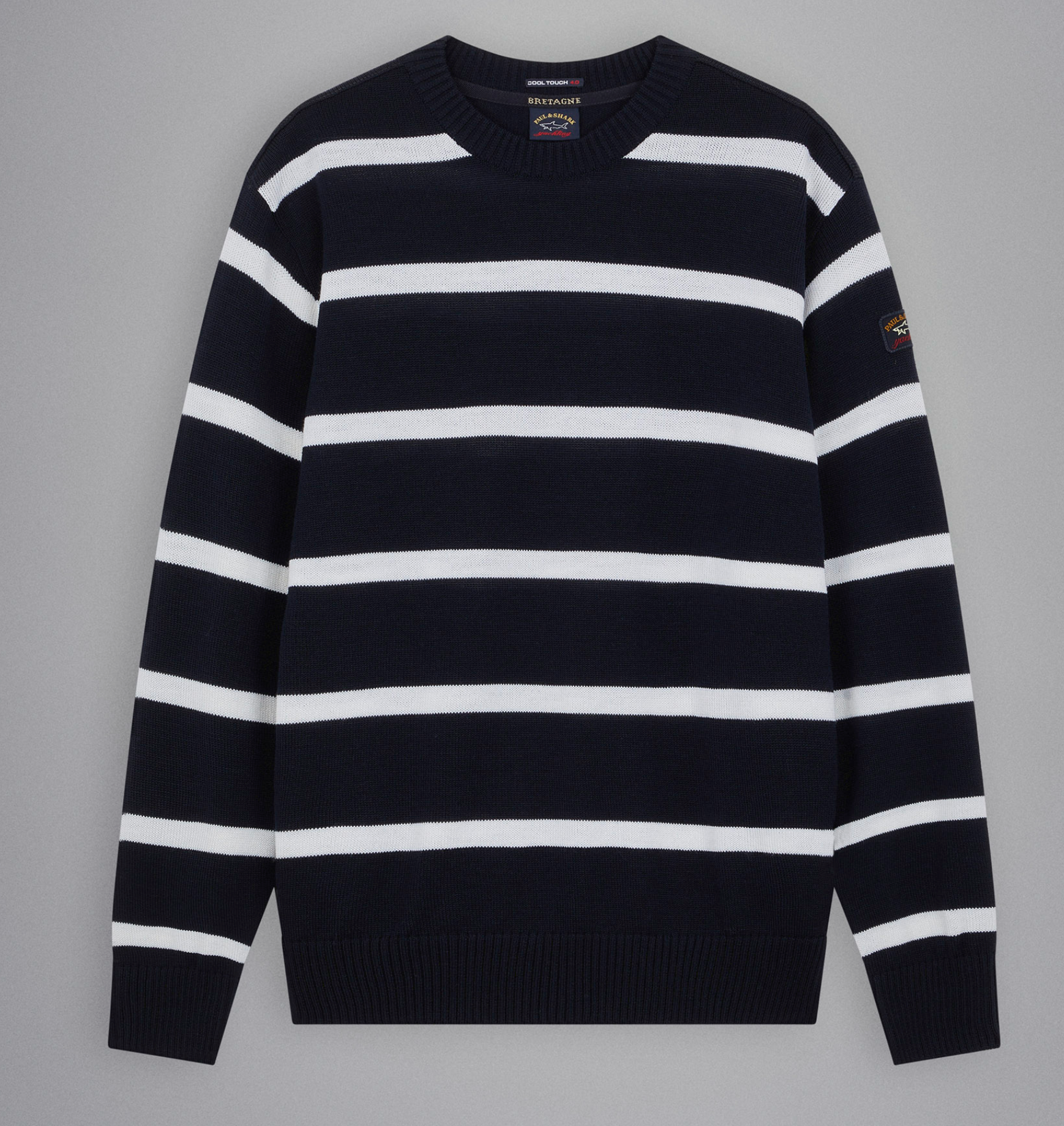 Paul & Shark BRETAGNE Knitted Jumper Navy/White