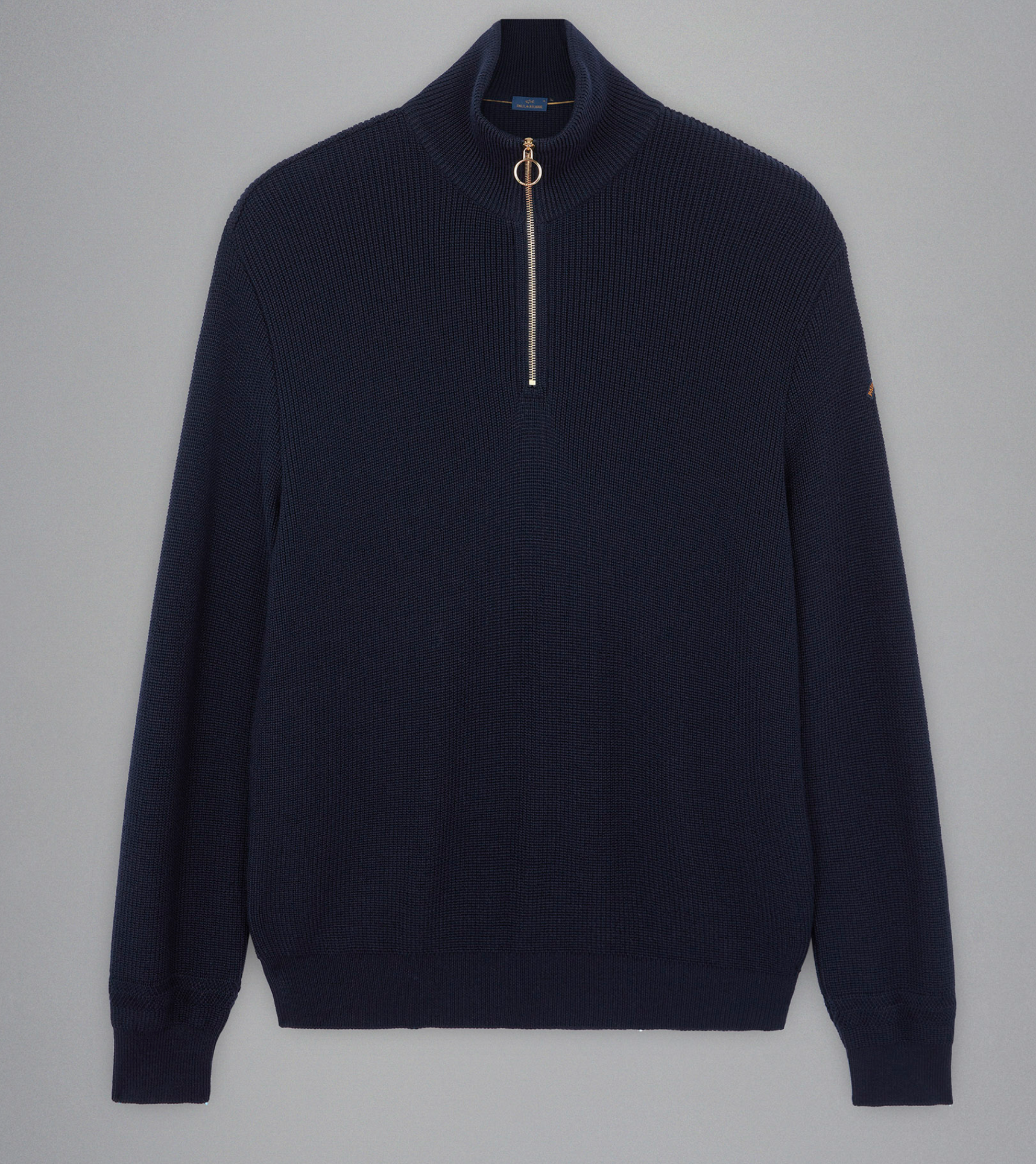 Paul & Shark 1/4 zip Knitted Jumper Navy