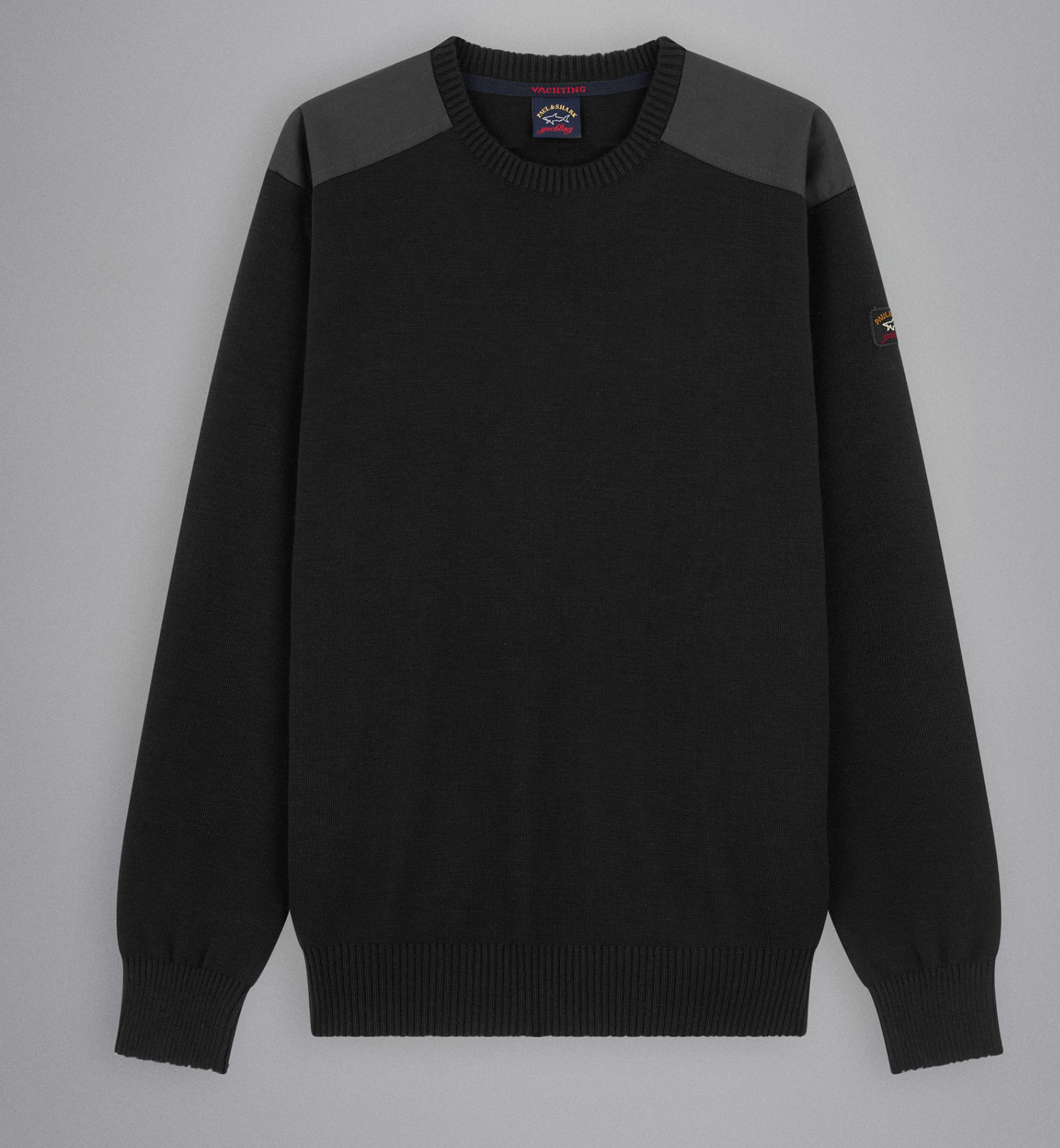 Paul & Shark Classic Knitted Jumper Black