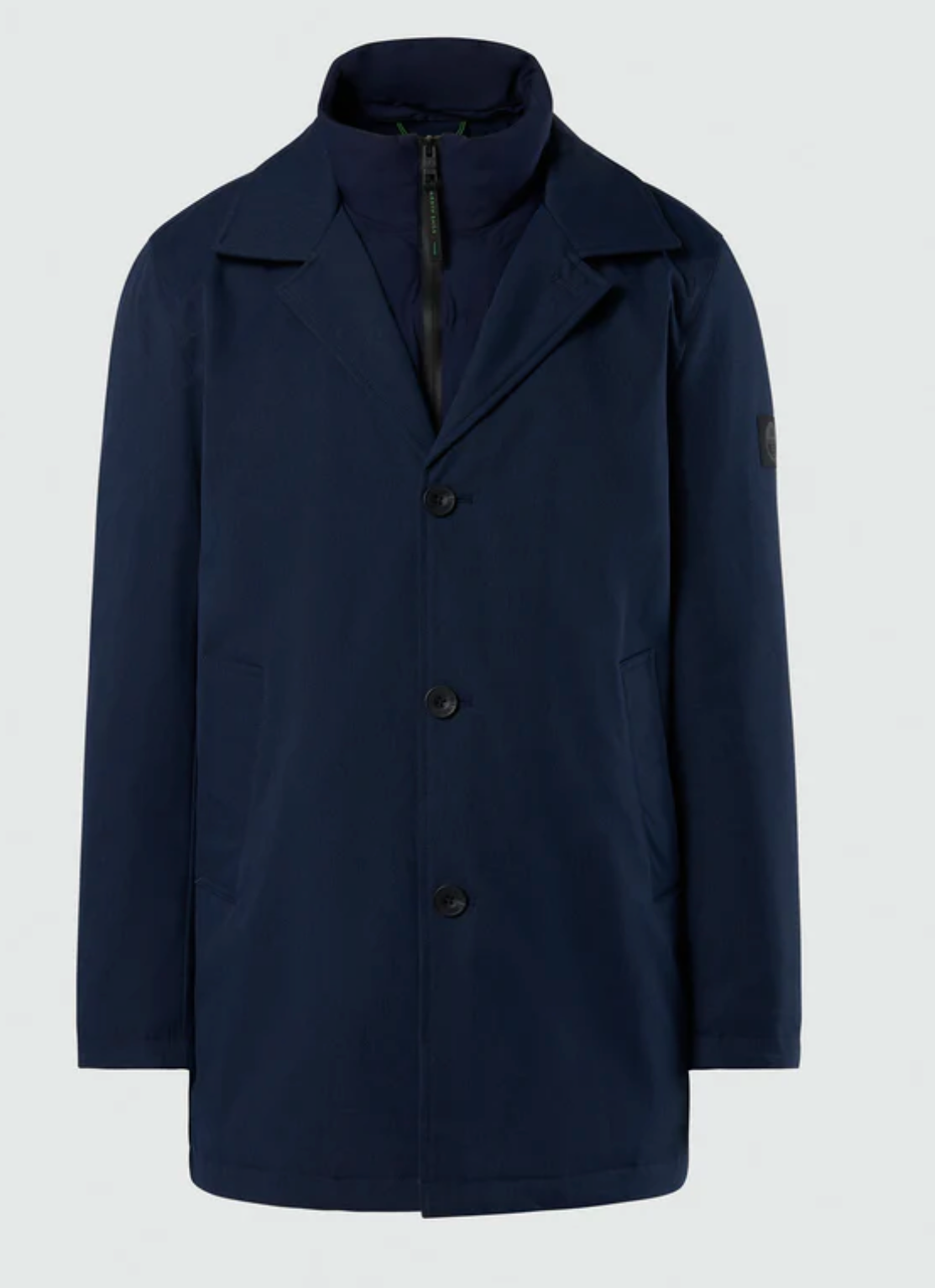 Navy North Sails Tech Trench Jacket