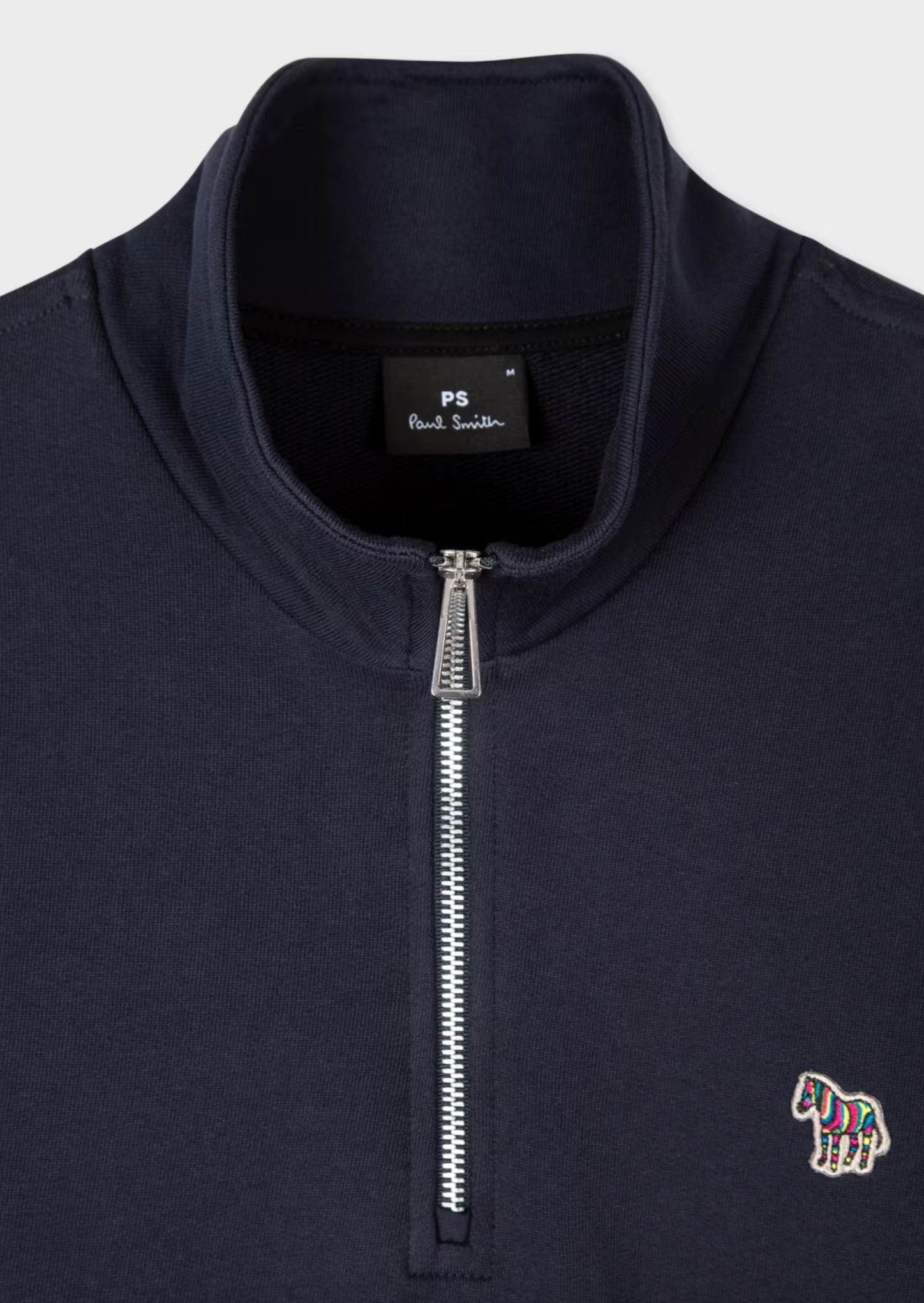 Navy Blue PS Paul Smith 1/4 Zip Sweatshirt