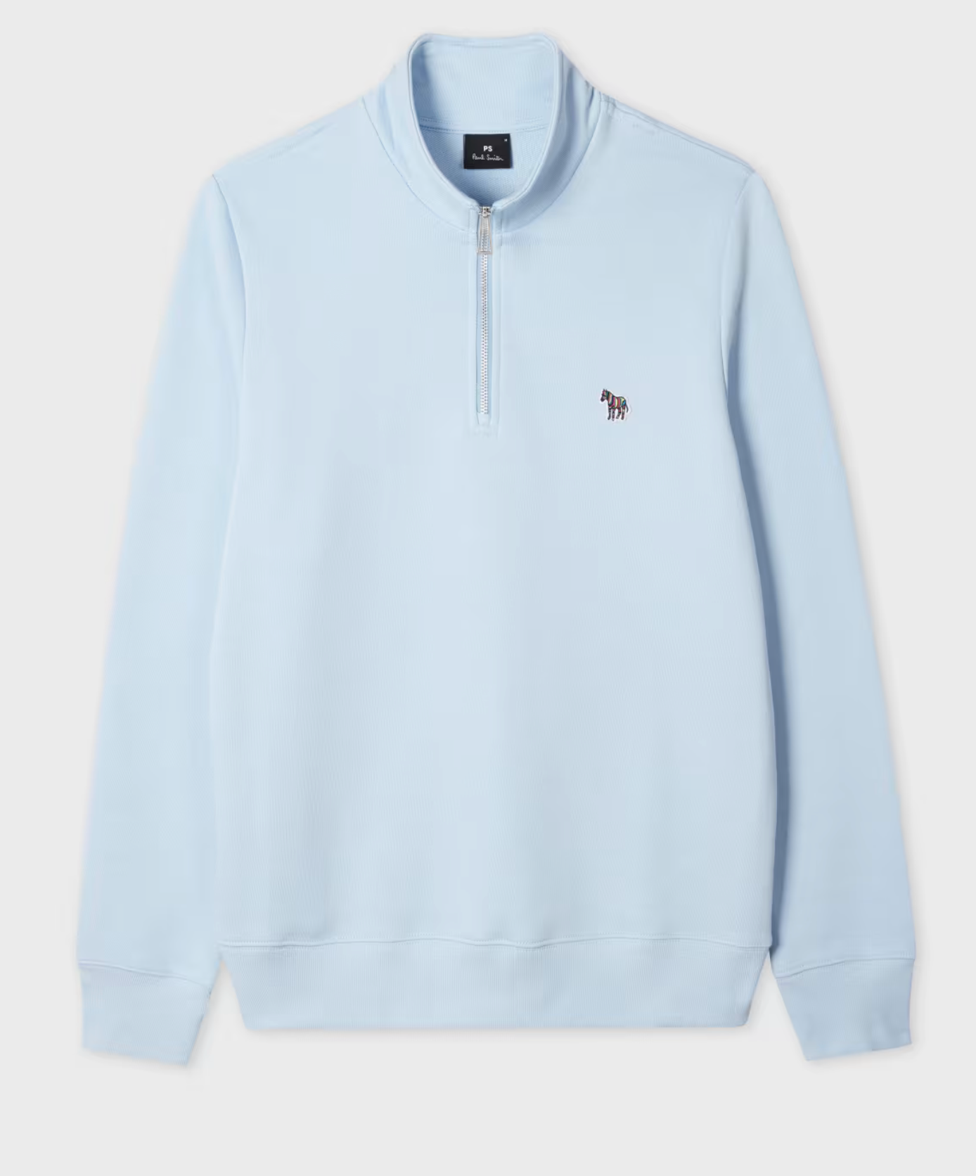 Sky Blue PS Paul Smith 1/4 Zip Sweatshirt