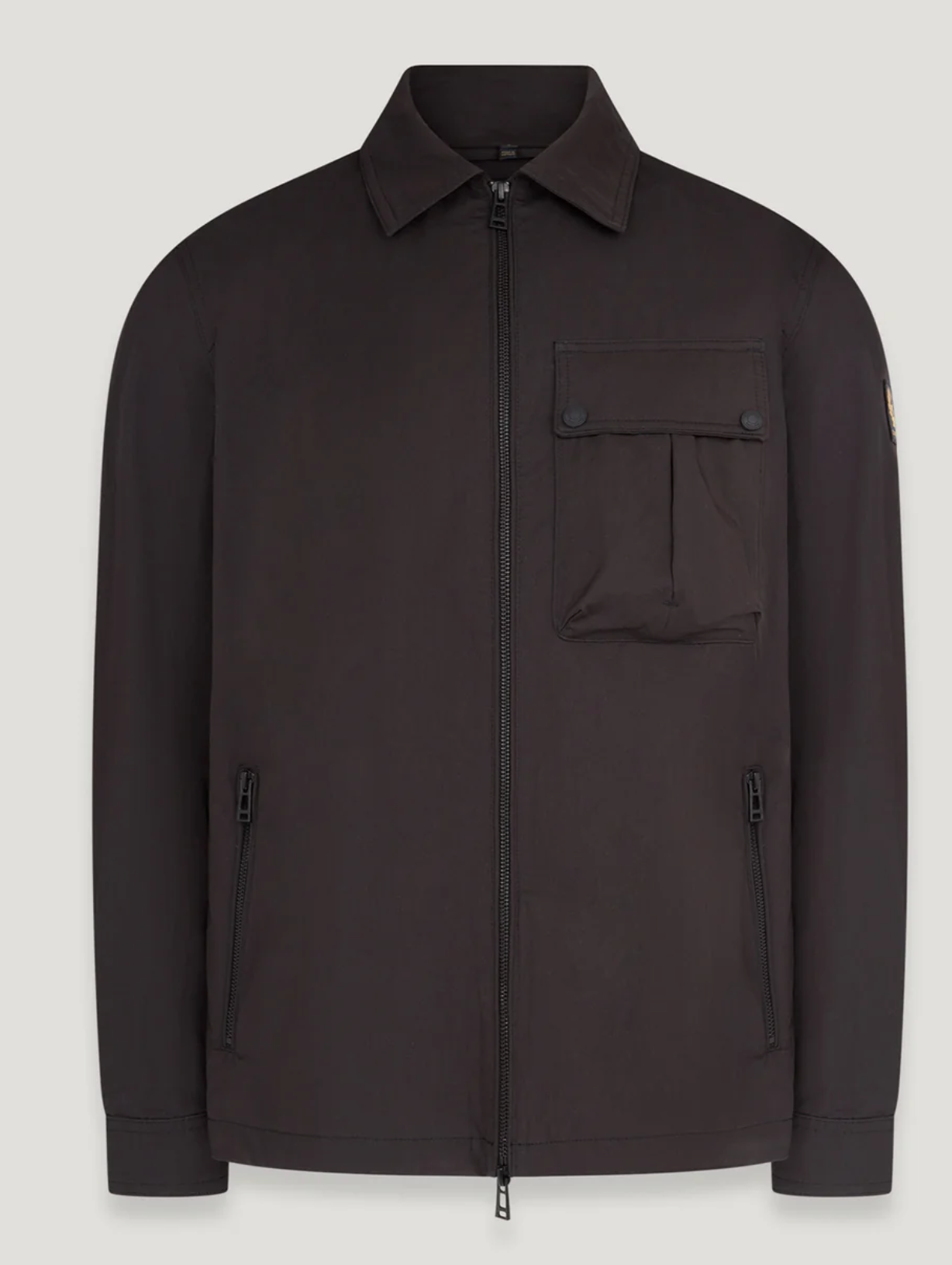 Black Belstaff "Drome" Over Shirt