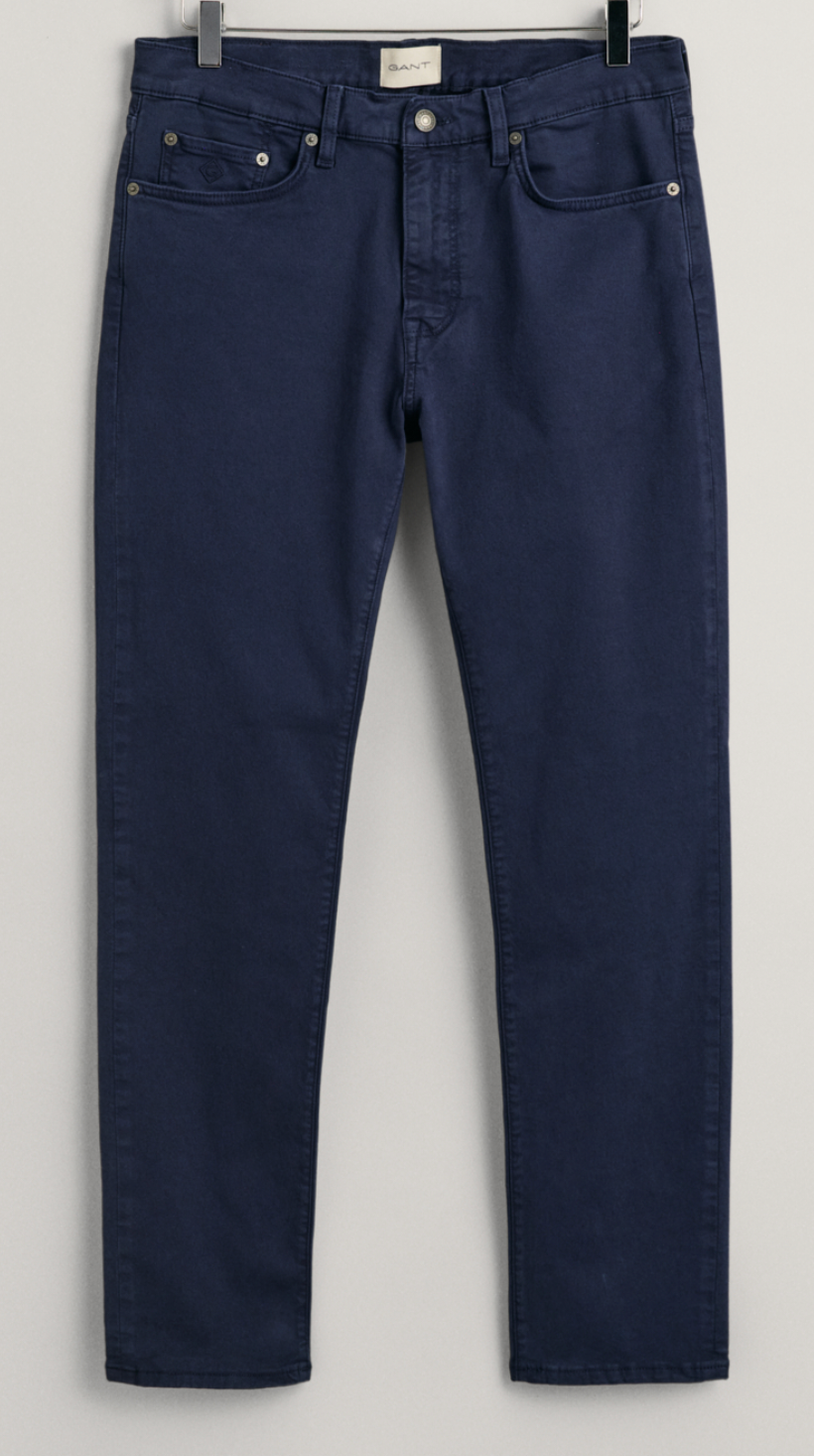 Navy Gant "Regular Desert" Jeans