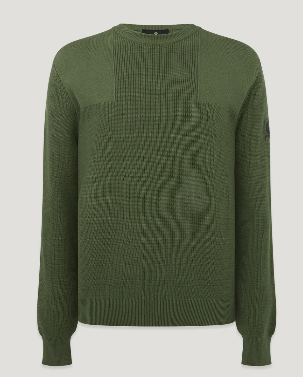 True Olive Belstaff Commander Jumper