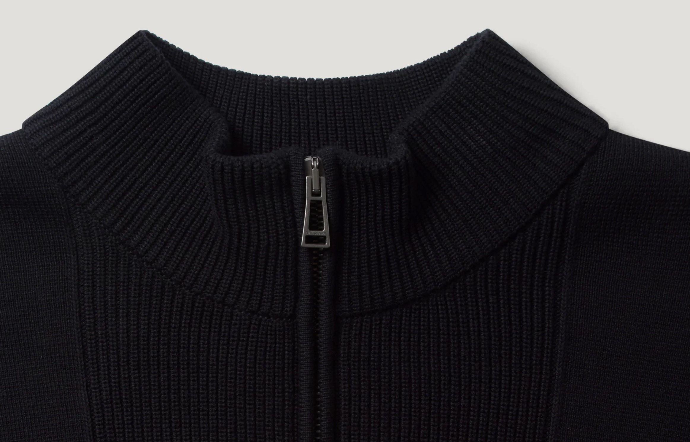 Black Belstaff Commander 1/4 Zip