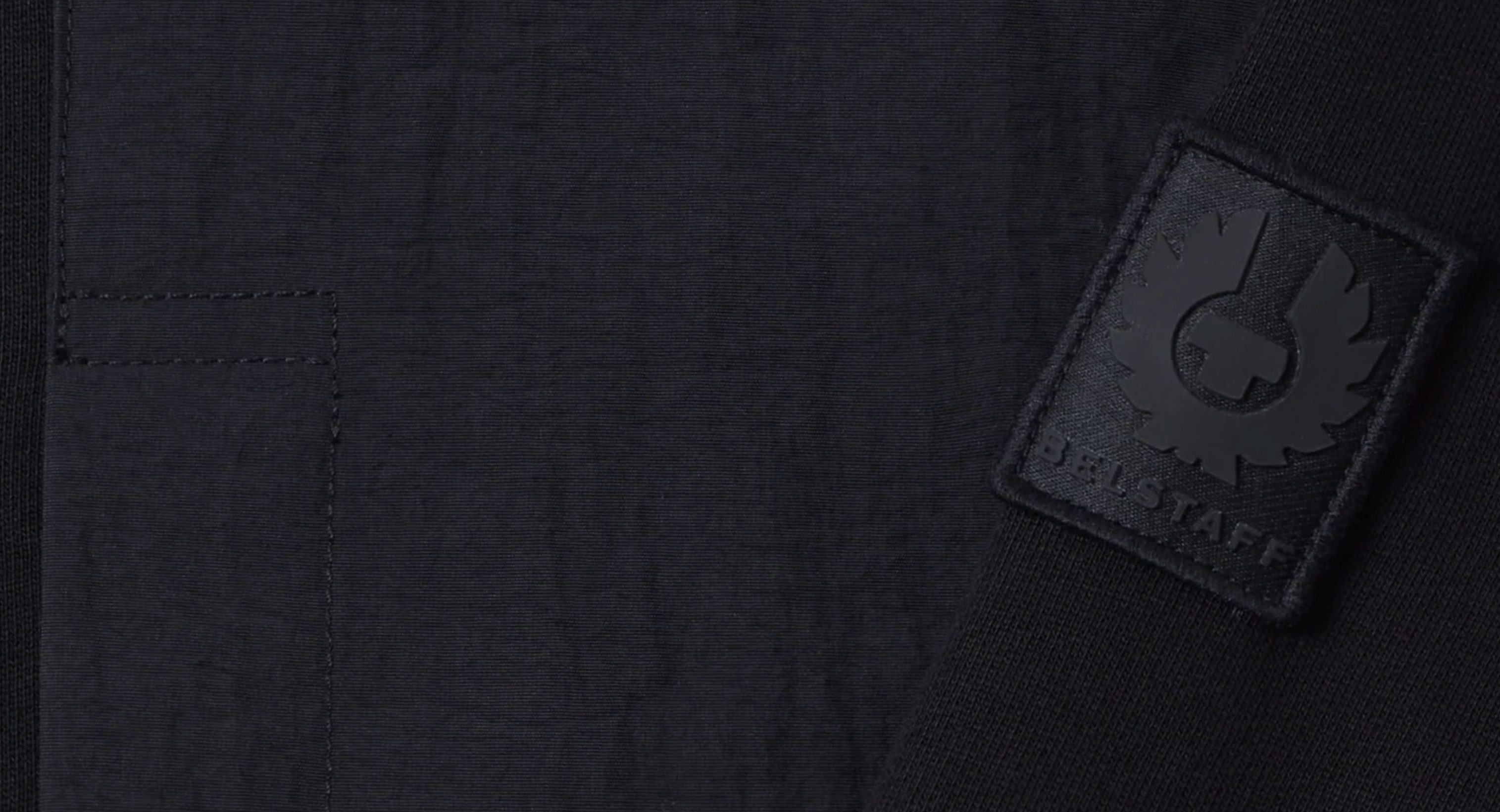 Black Belstaff Cover Sweatshirt