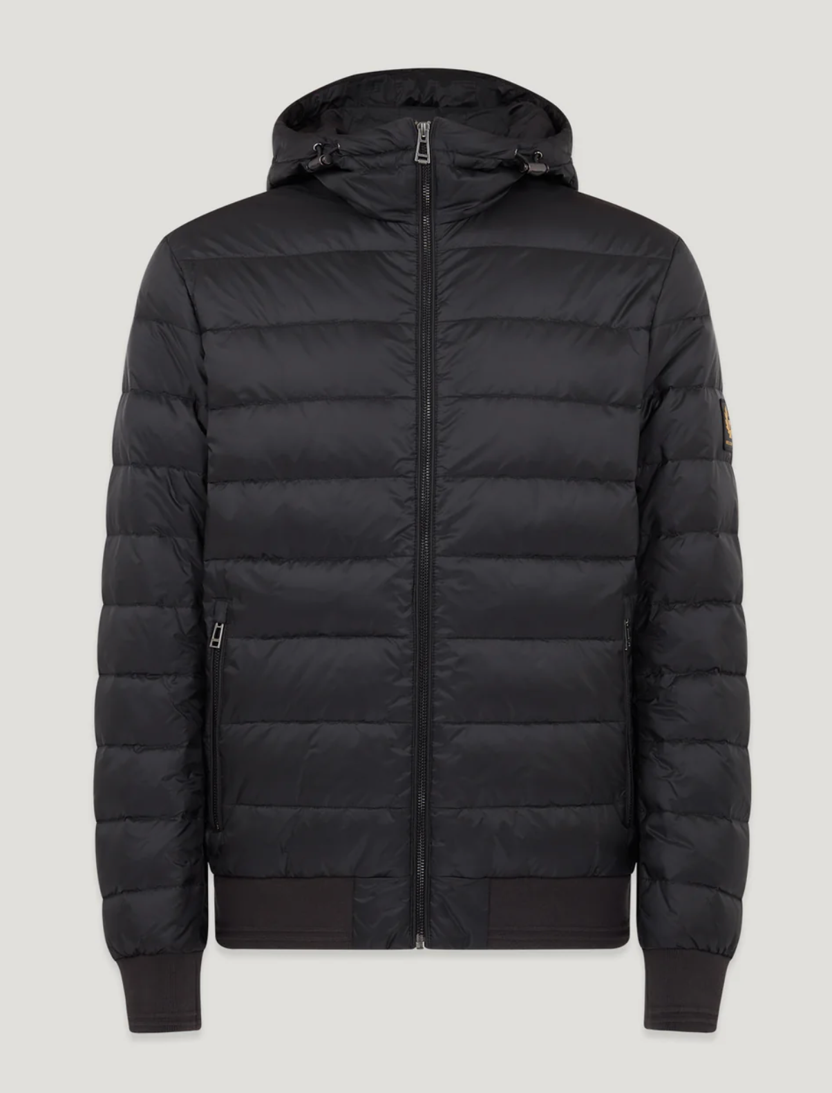 Black Belstaff Control Puffa Jacket