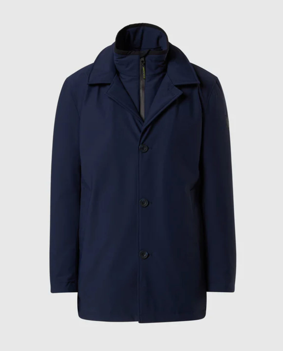 Navy North Sails Trench Jacket