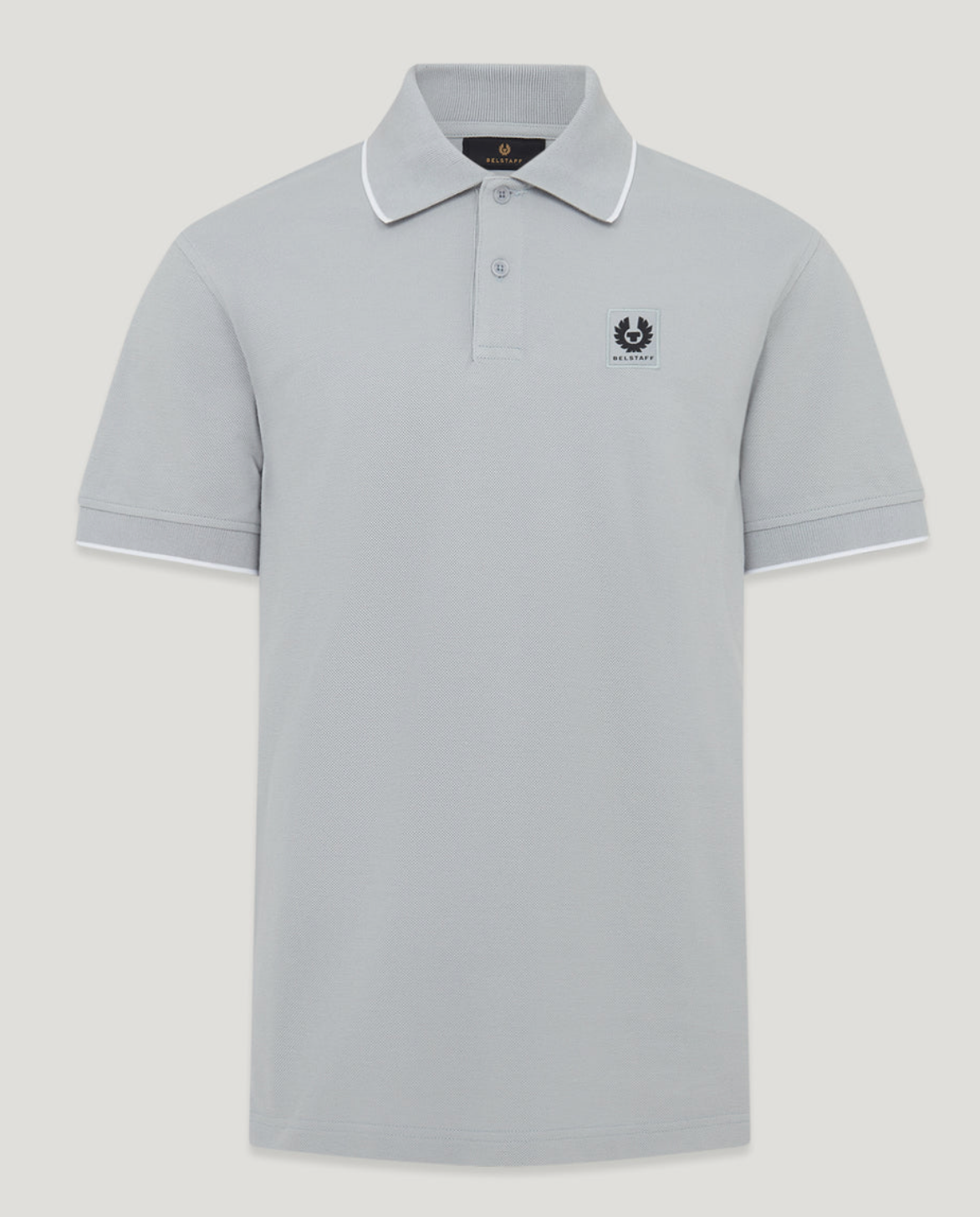 Quarry Blue Belstaff tipped Polo Shirt