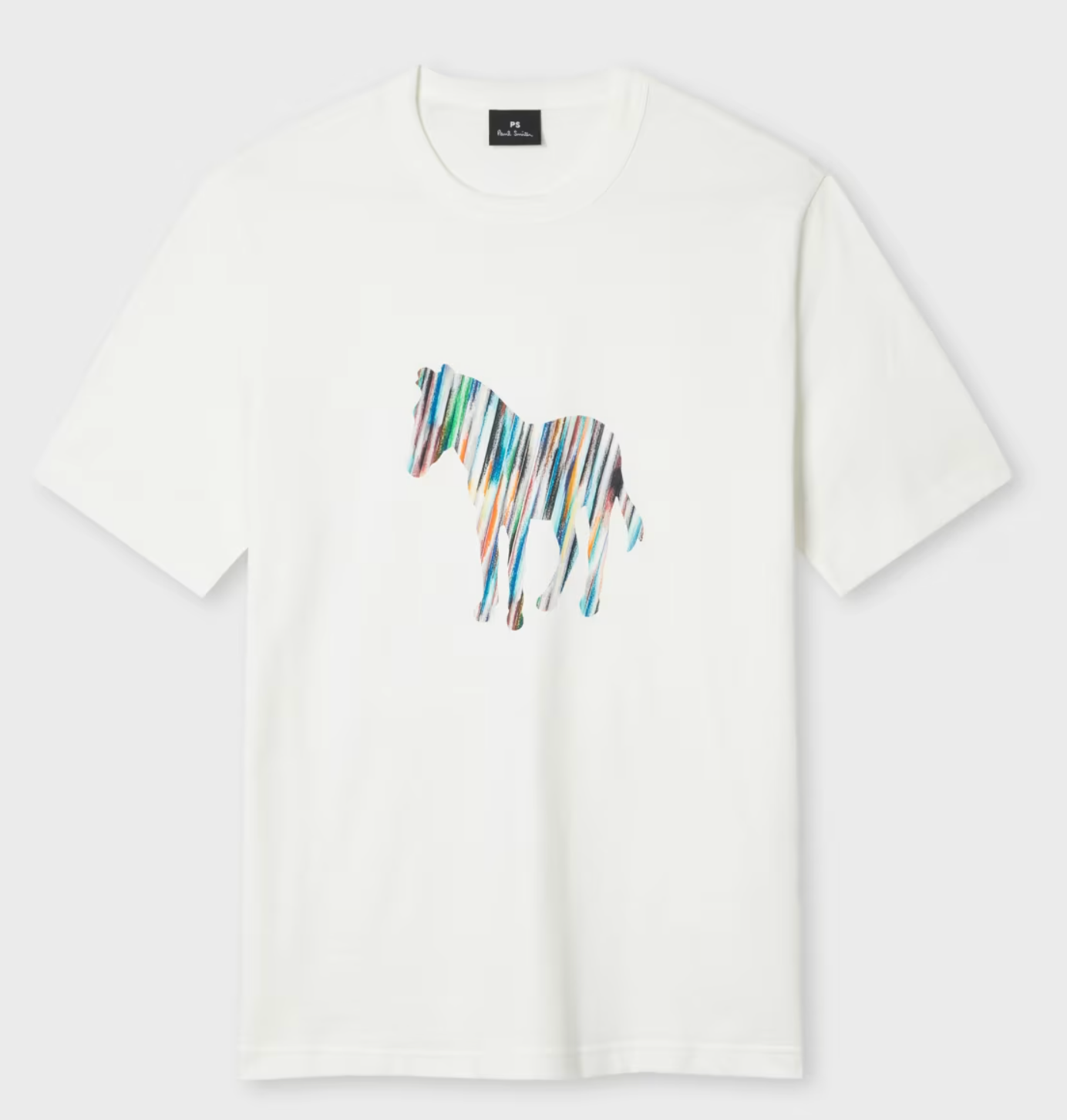White PS Paul Smith Zebra T-Shirt