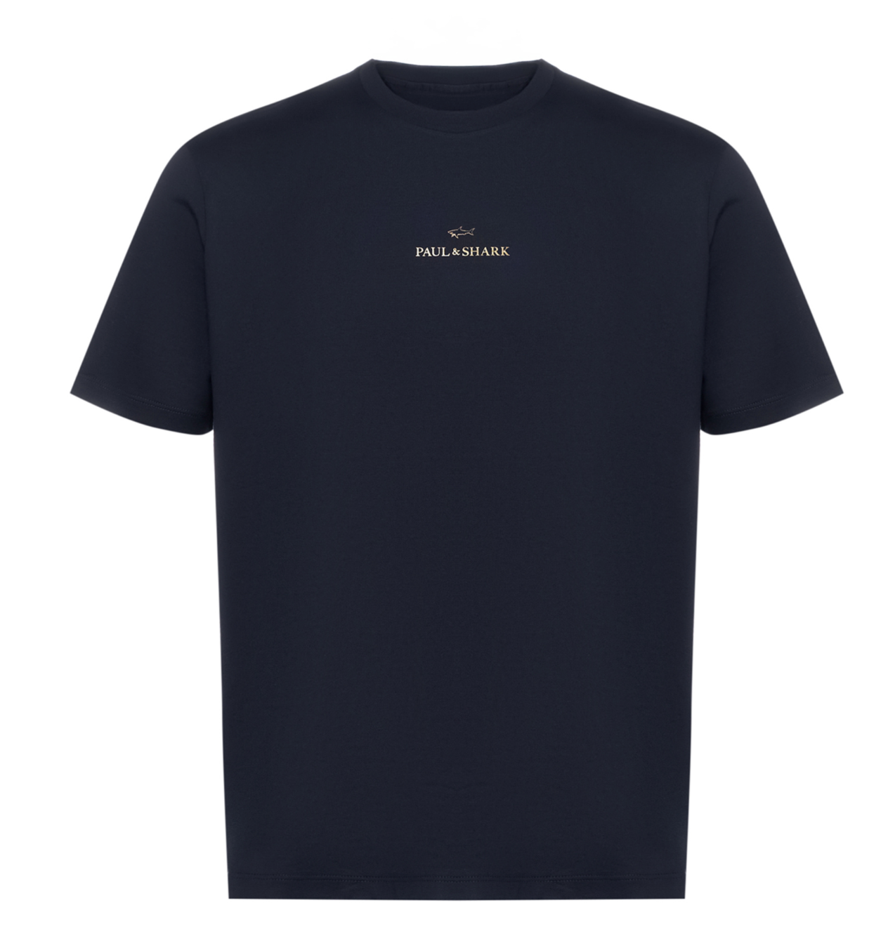 Navy / Gold Paul & Shark T-Shirt