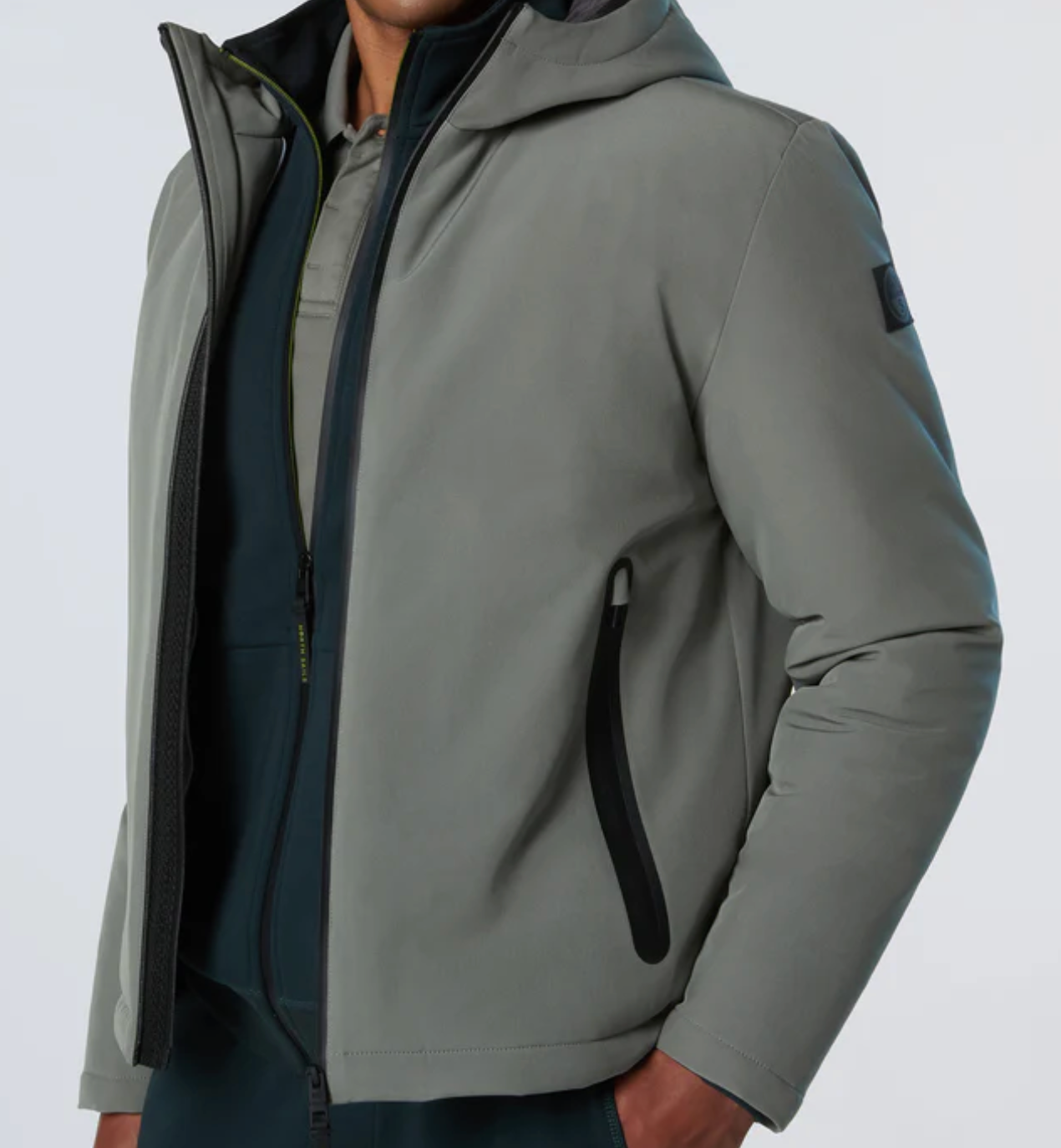 City Grey North Sails Hobart Jacket