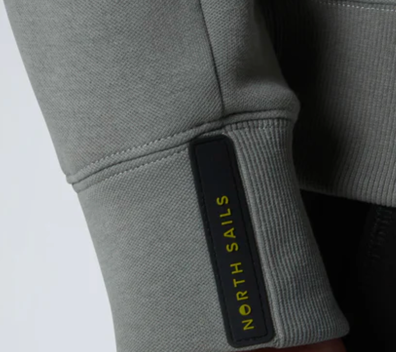 City Grey North Sails 1/4 Zip Sweatshirt