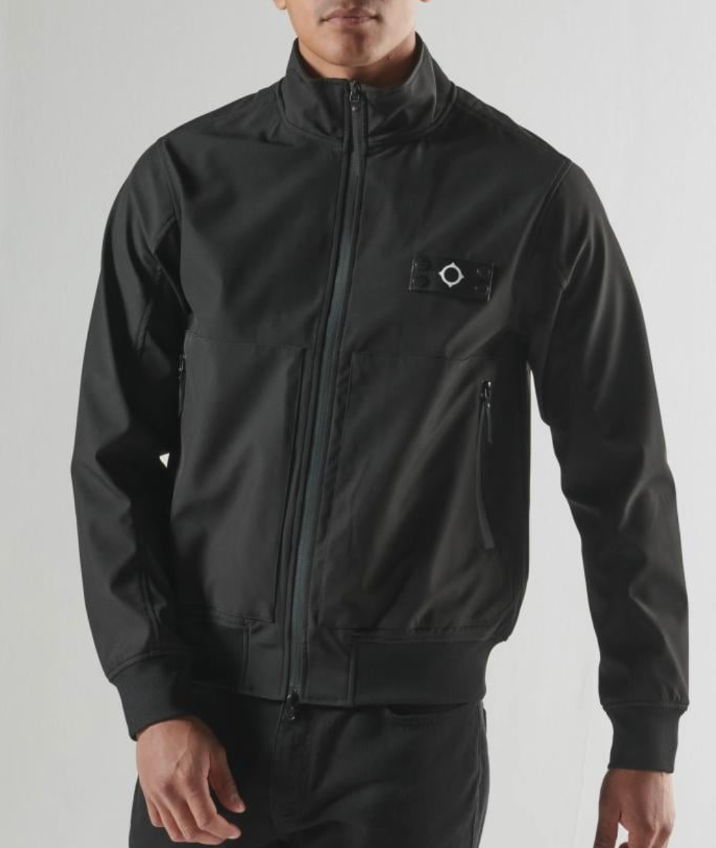 Black MA Strum "Brigade" Bomber Jacket