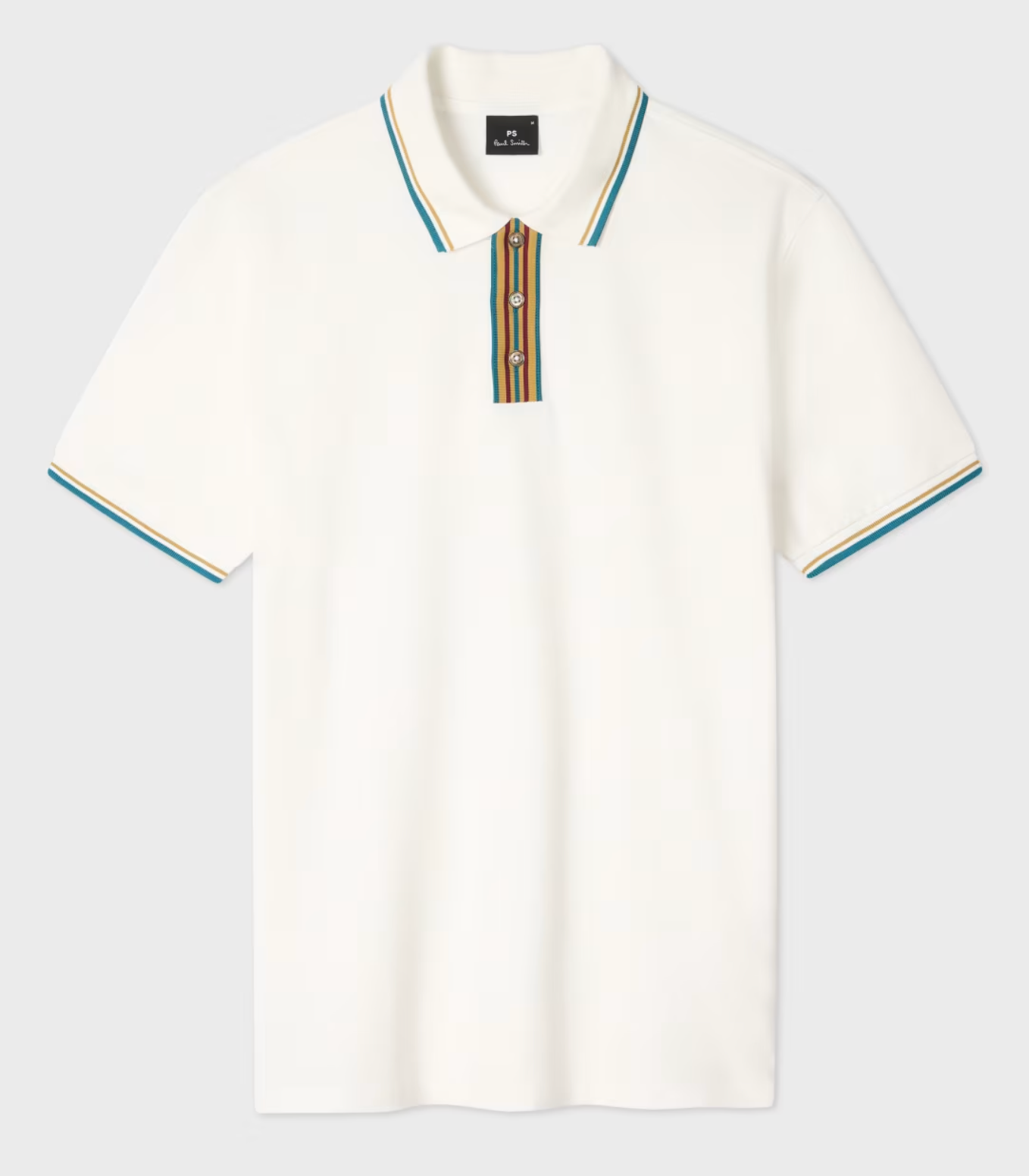 Off White Paul Smith Tipping Polo Short Sleeve