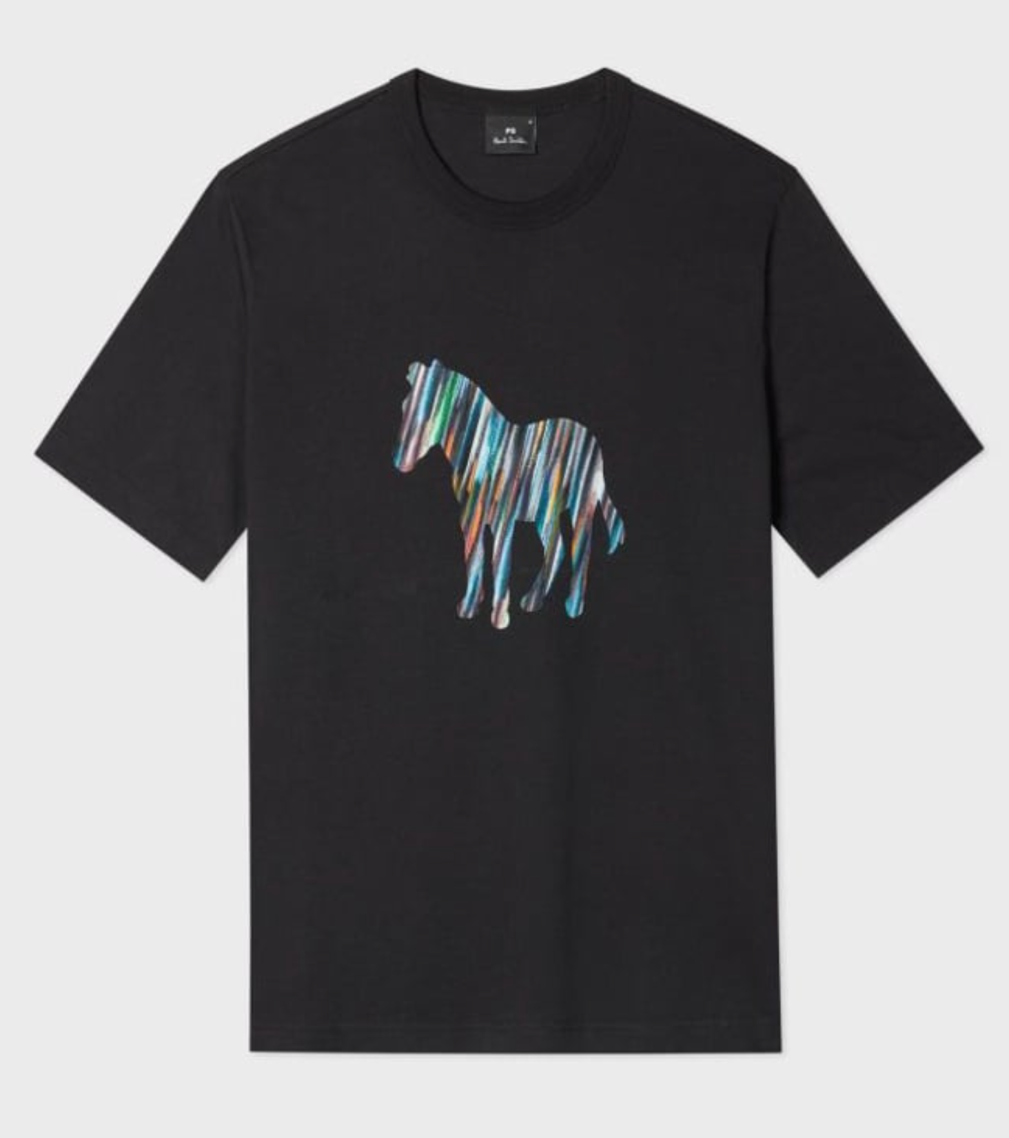 Black PS Paul Smith Zebra T-Shirt