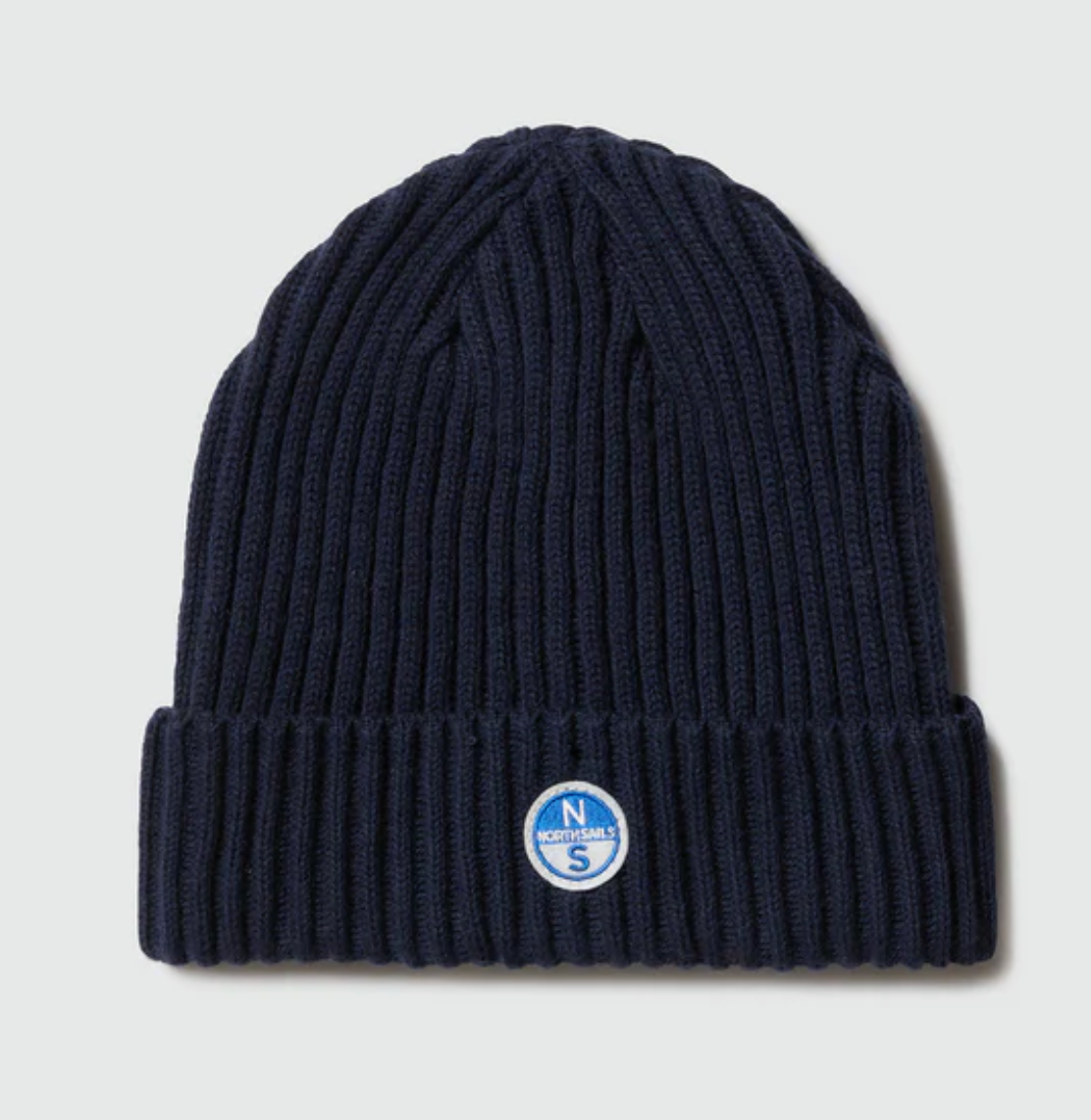 Navy North Sails Woolly Beanie Hat