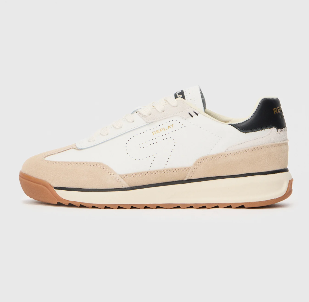 White Replay Trainers