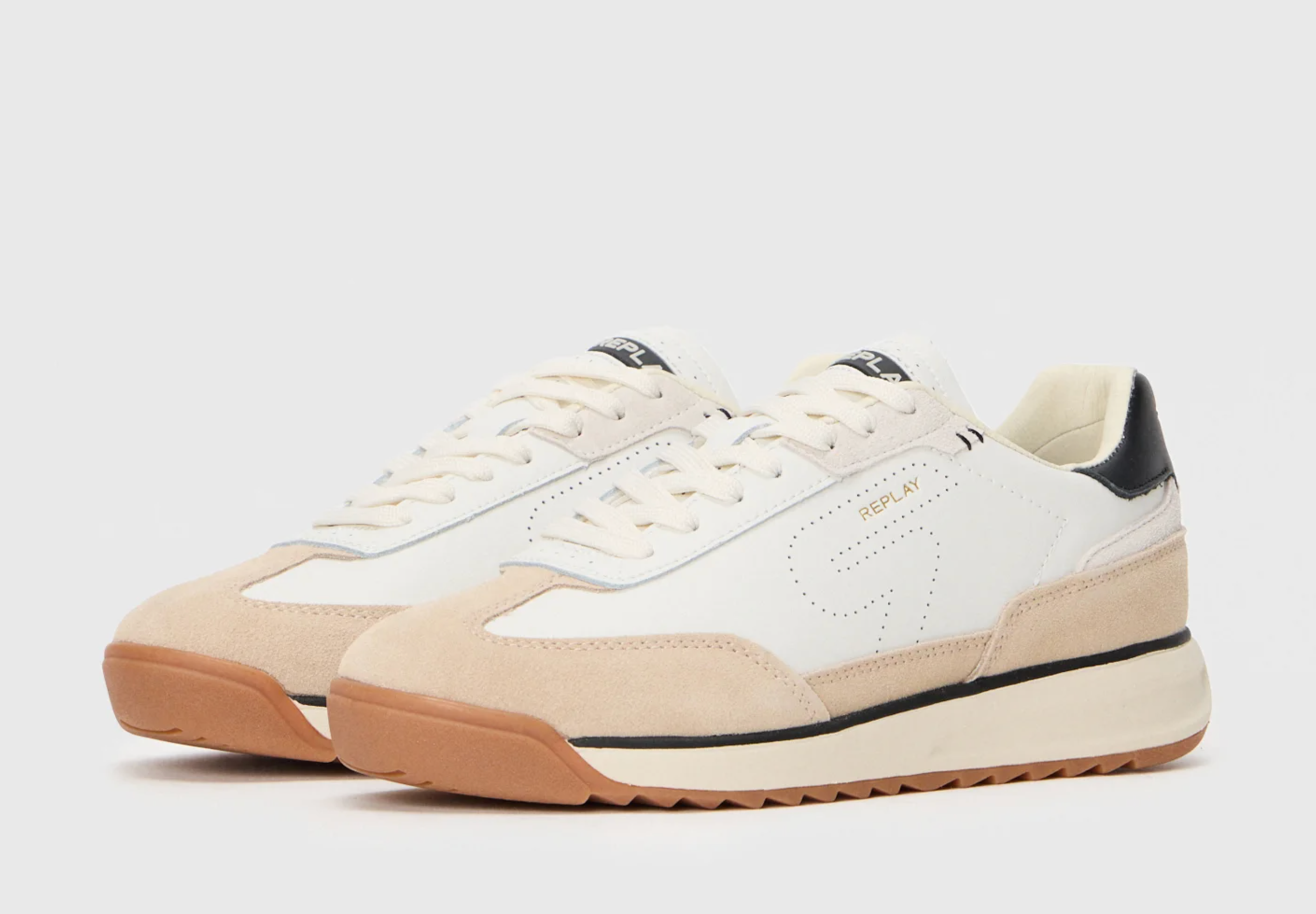 White Replay Trainers