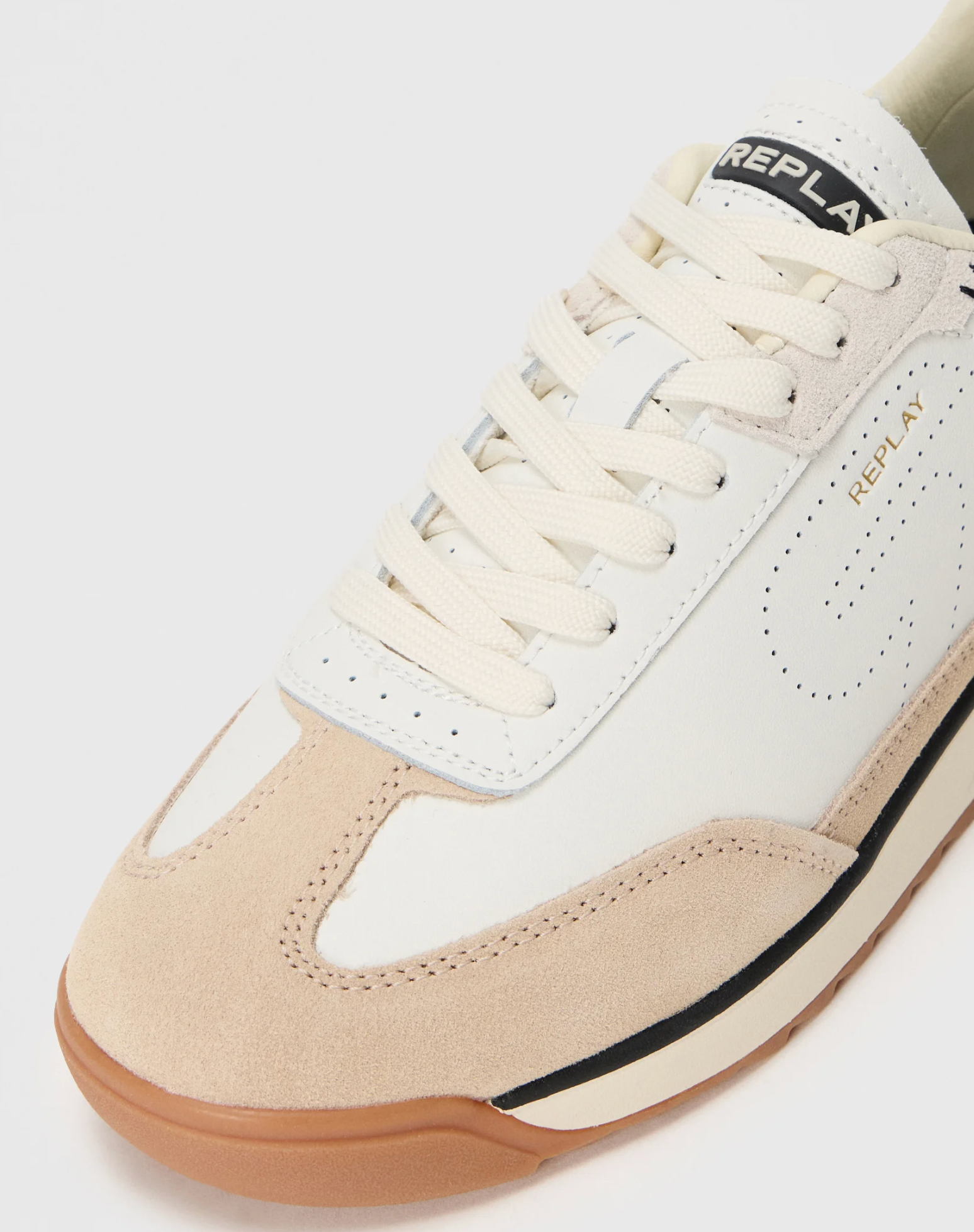 White Replay Trainers