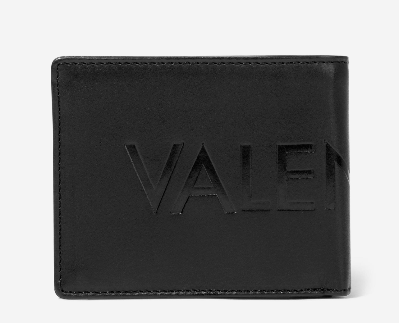 Black Valentino "MASON" Leather Wallet