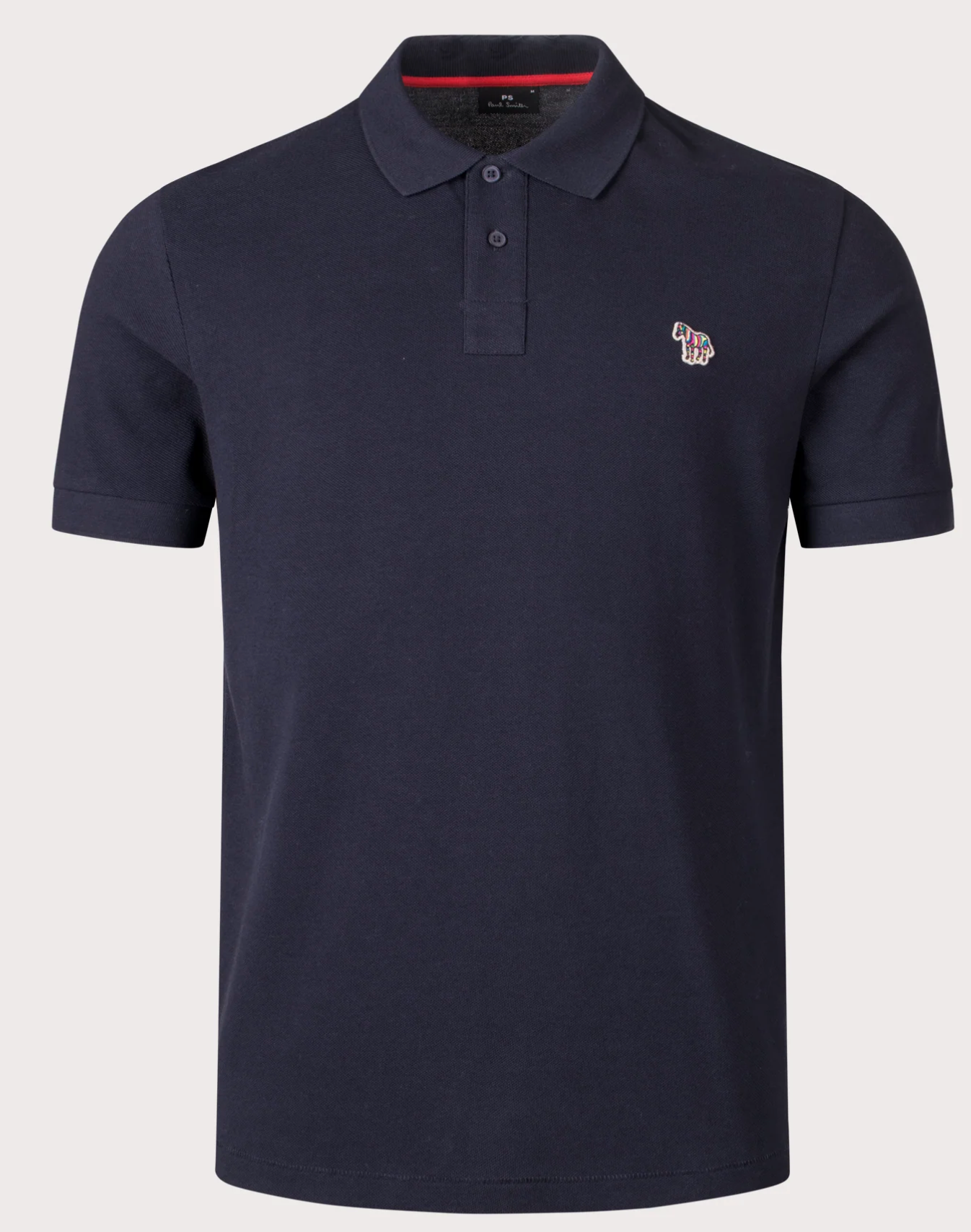 Navy PS Paul Smith Zebra Polo Shirt