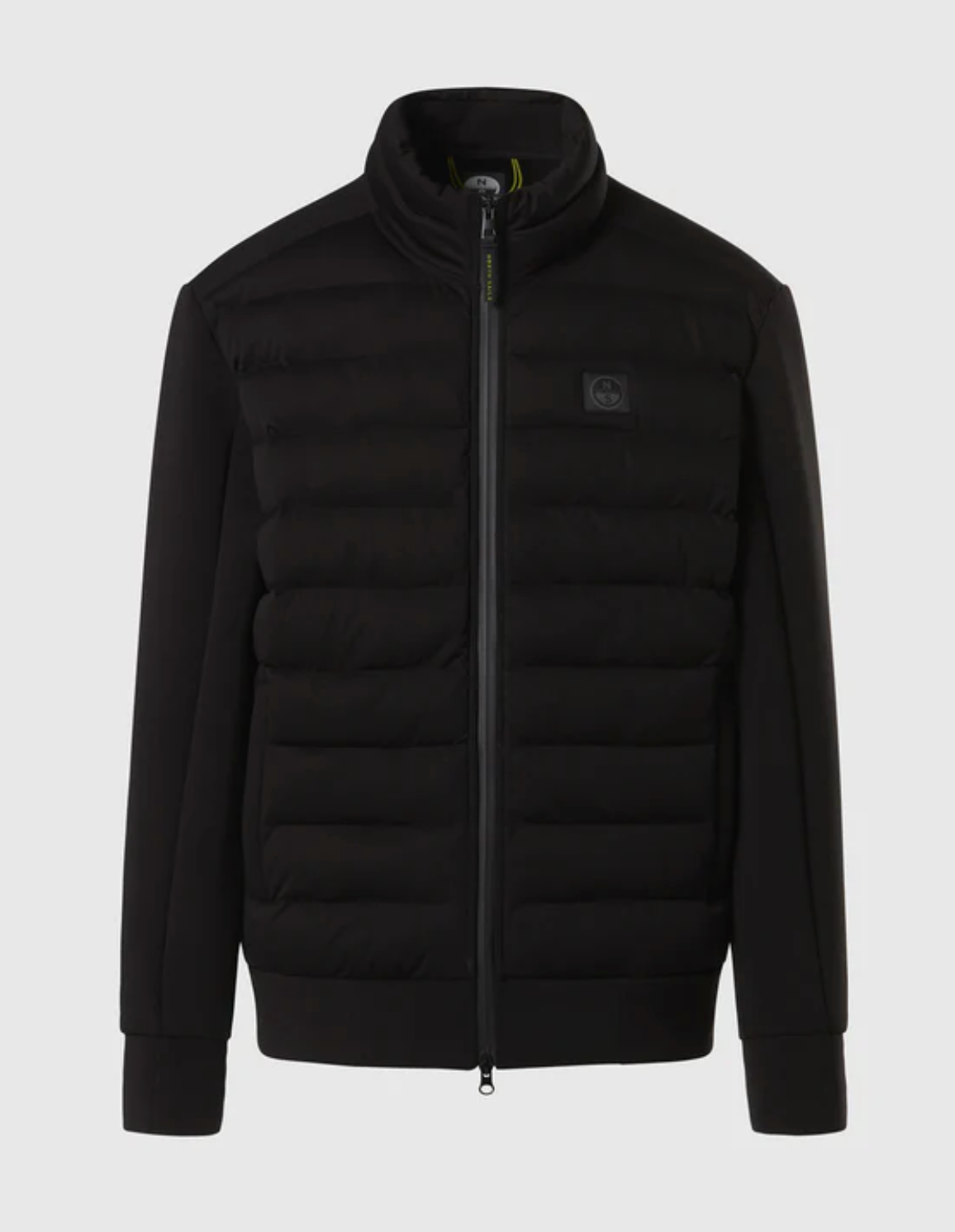 Black North Sails Hybrid Zip up Sweatshirt