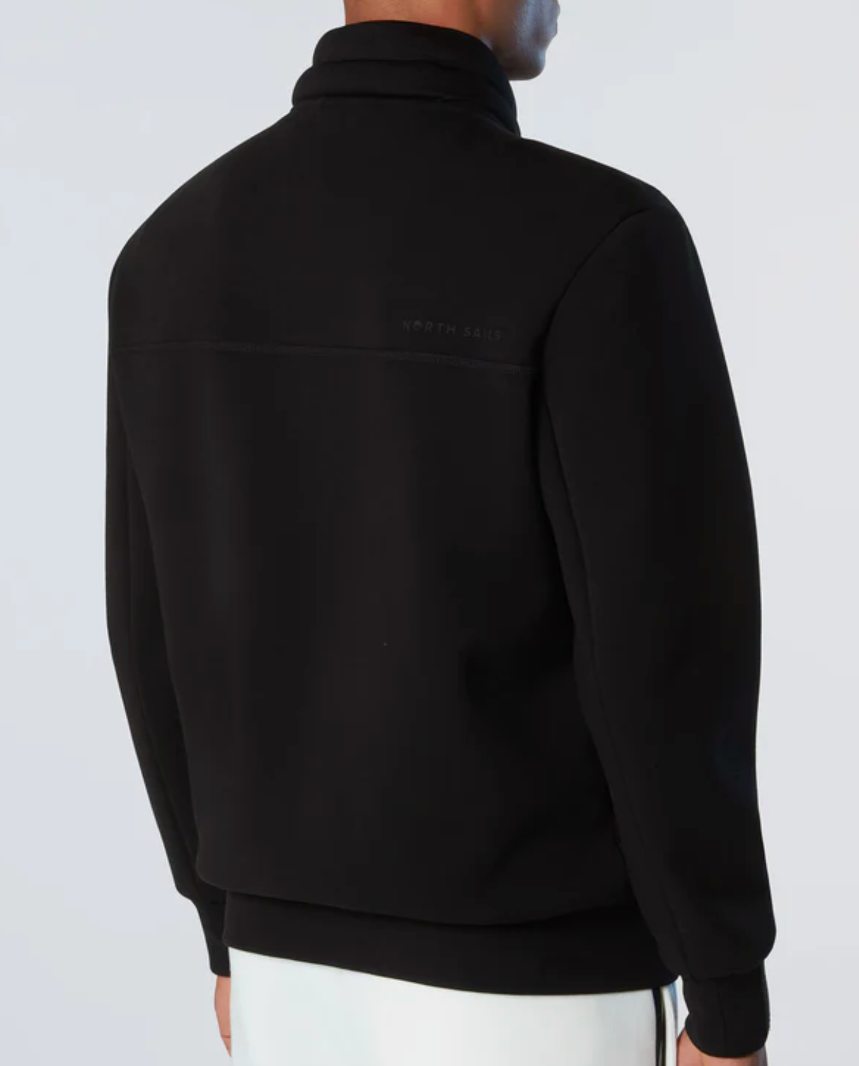 Black North Sails Hybrid Zip up Sweatshirt
