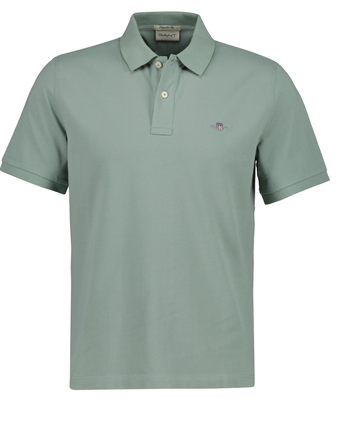 Ceramic Grey Gant "Regular Shield" Polo Shirt