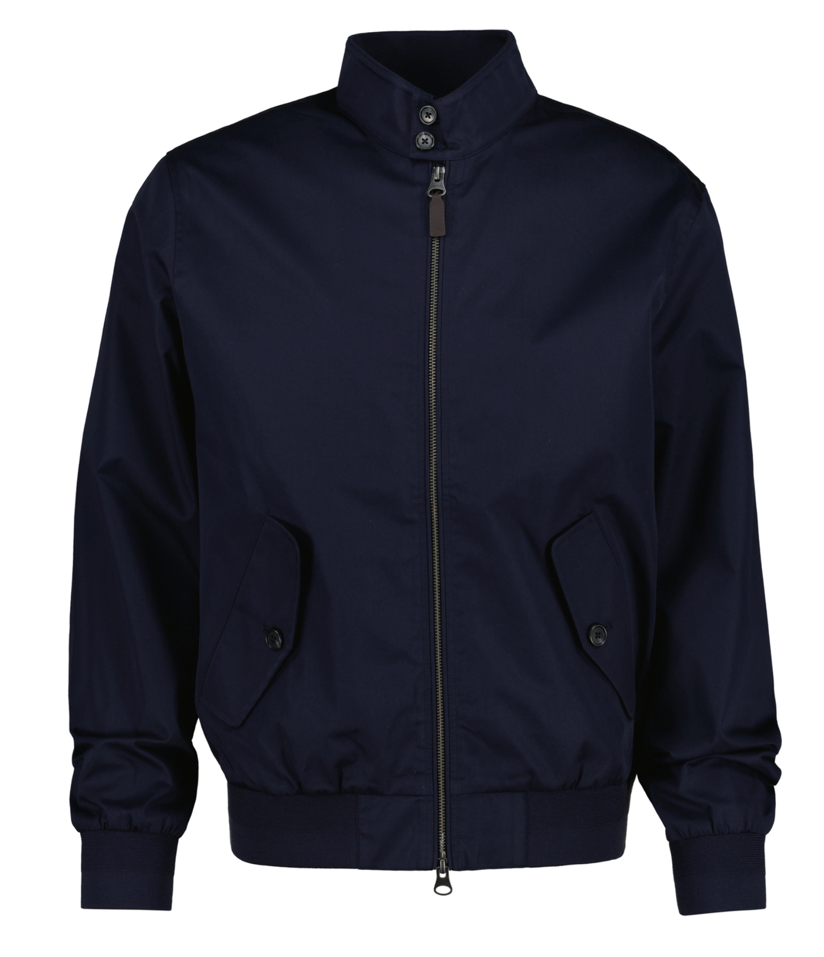 Navy Gant Cotton Blend Harrington Jacket