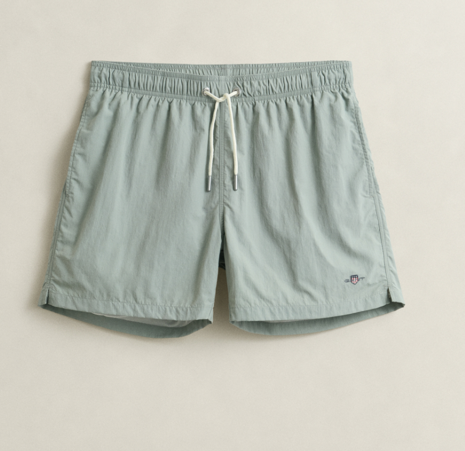 Ceramic Grey Gant Swim Shorts