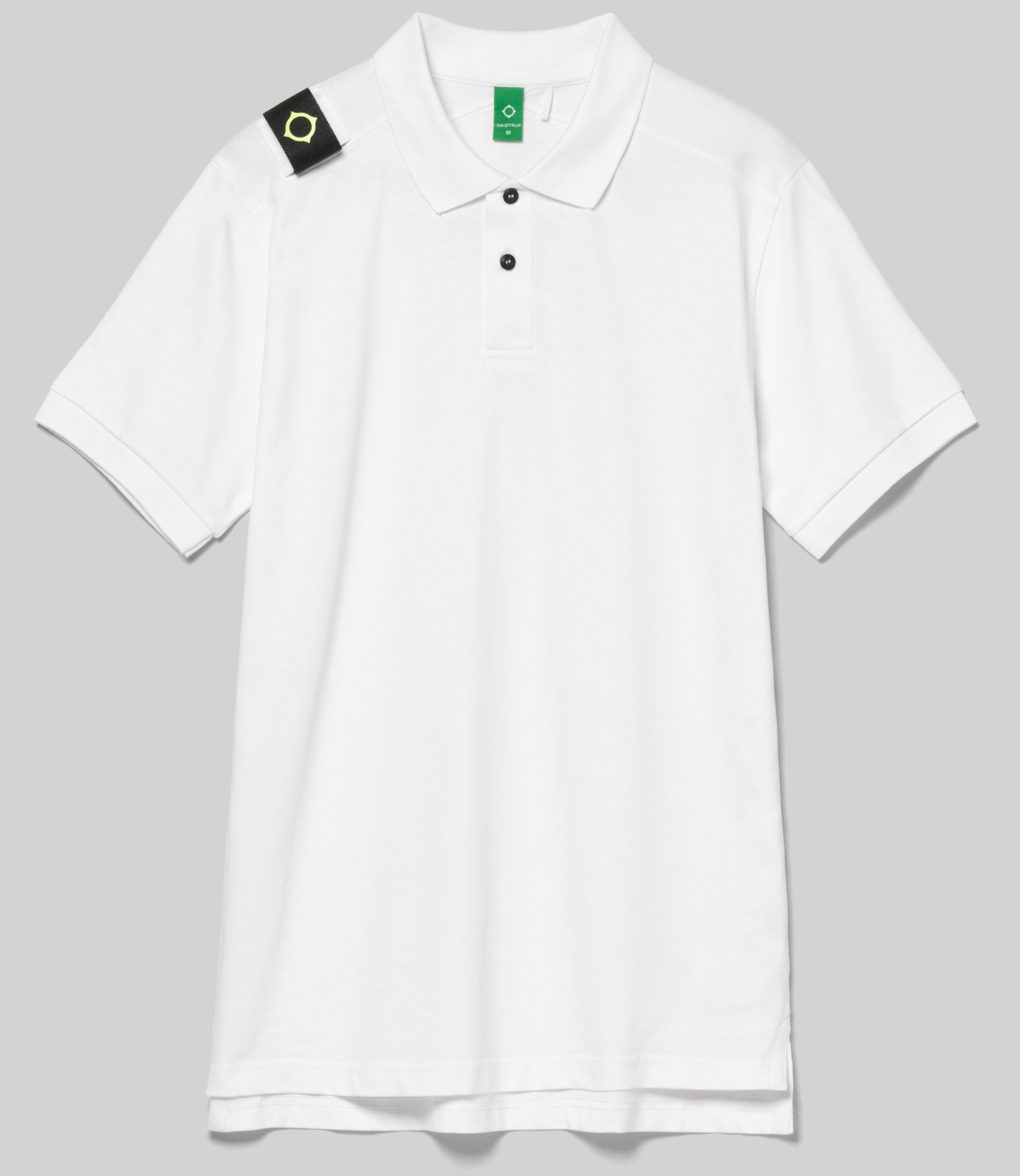 White MA.Strum "Volt" Polo Shirt